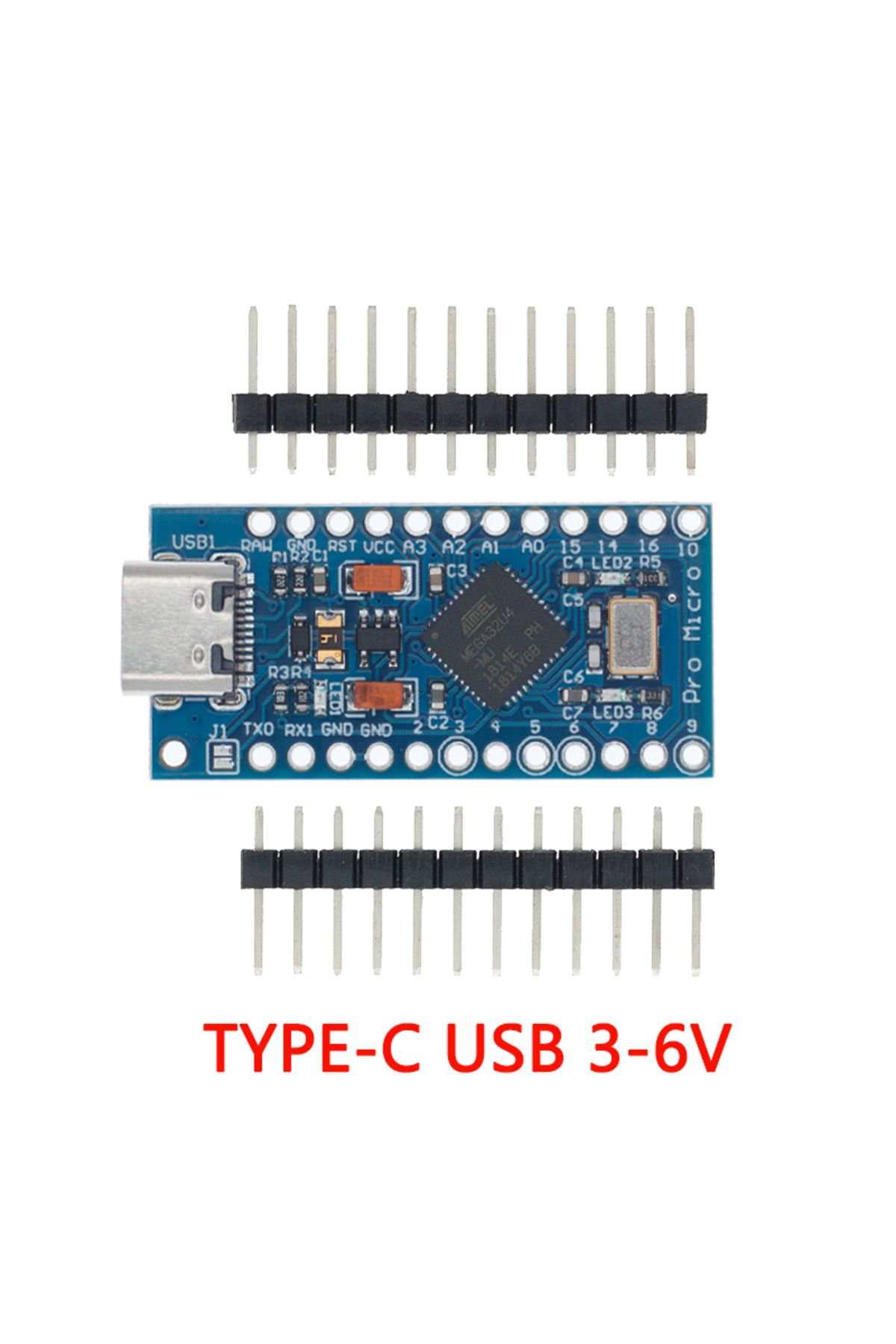Choice-Type-c Usb 3-6v New Pro Micro Atmega32u4 5v/16mhz Module With The Bootloader For Arduino Mini Usb/mi 1