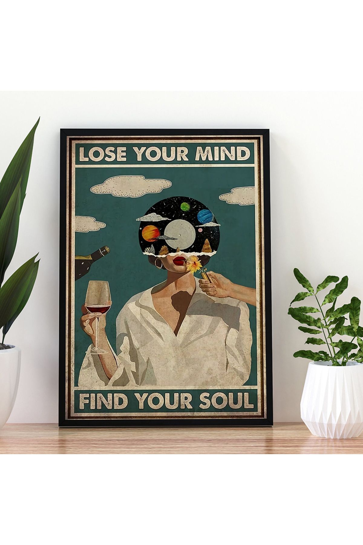 Choice-Lose Your Mind Find Your Soul Poster Music Poster and Print Wine Lovers Vintage Posters Wall Art ... 8