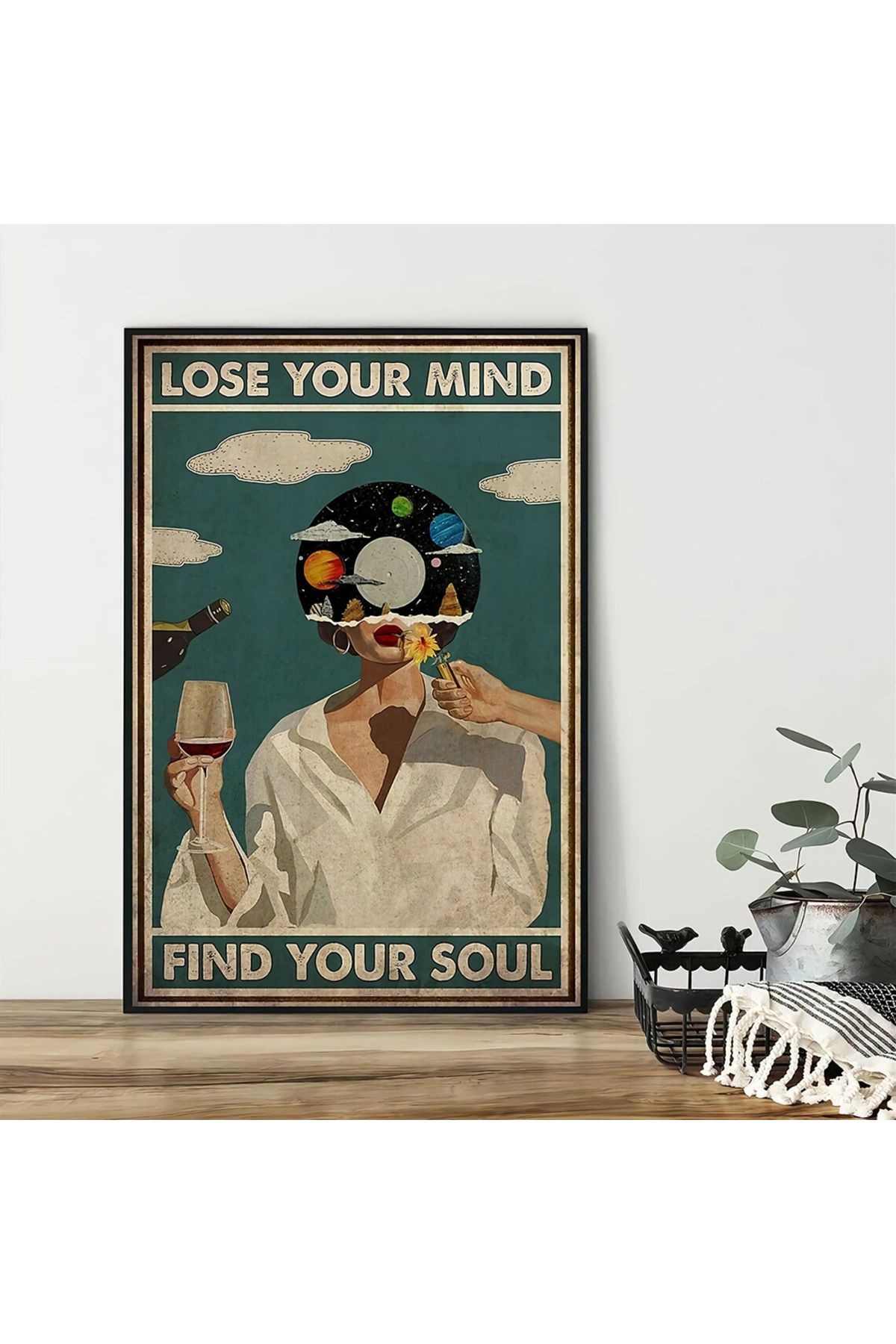Choice-Lose Your Mind Find Your Soul Poster Music Poster and Print Wine Lovers Vintage Posters Wall Art ... 4