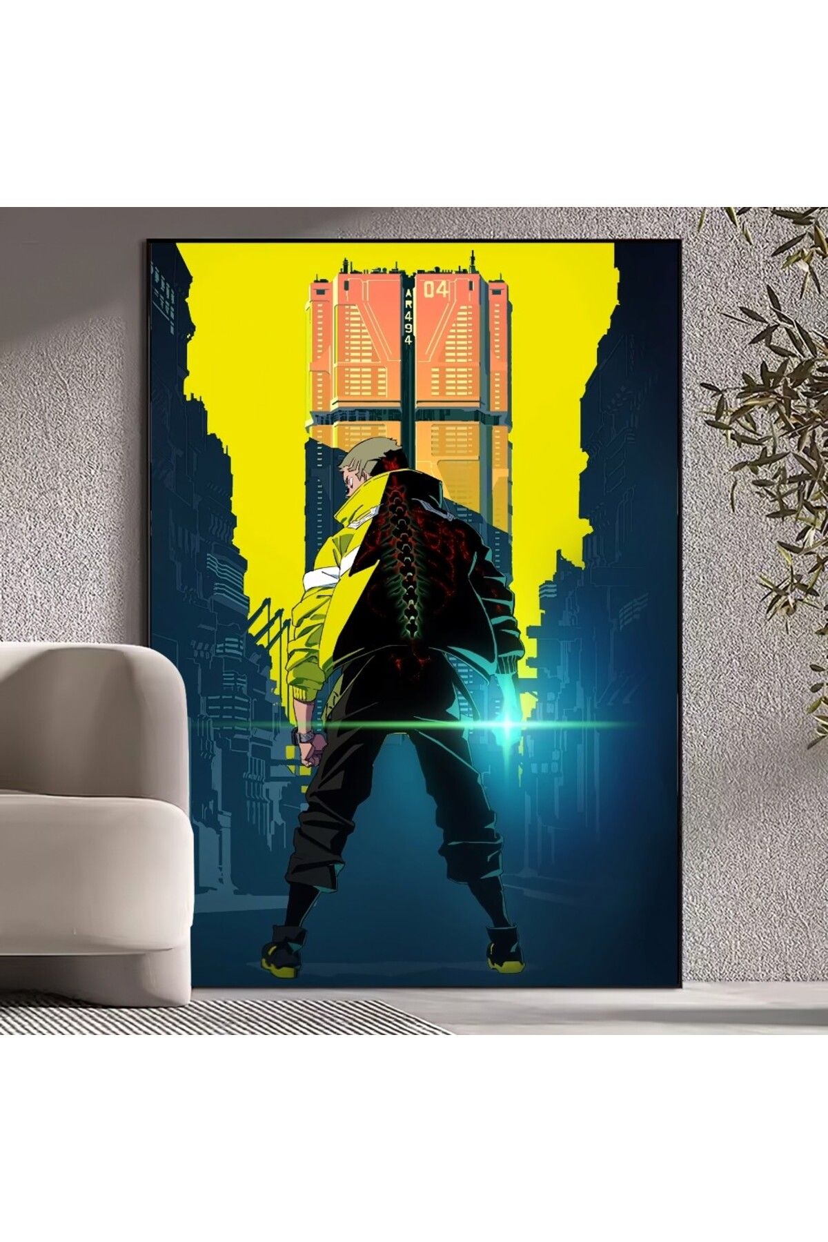 Choice-Cyberpunk Edgerunners Anime Poster Prints Wall Pictures Living Room Home Decoration 7