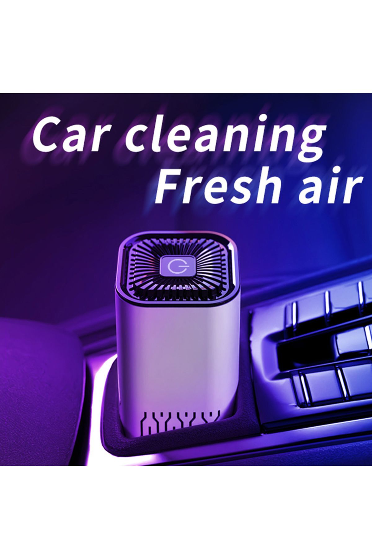 Choice-Car Portable Air Purifier Air Cleaner For Home Car Hepa Filters Low Noise Air Purifier Desktop Fo... 3