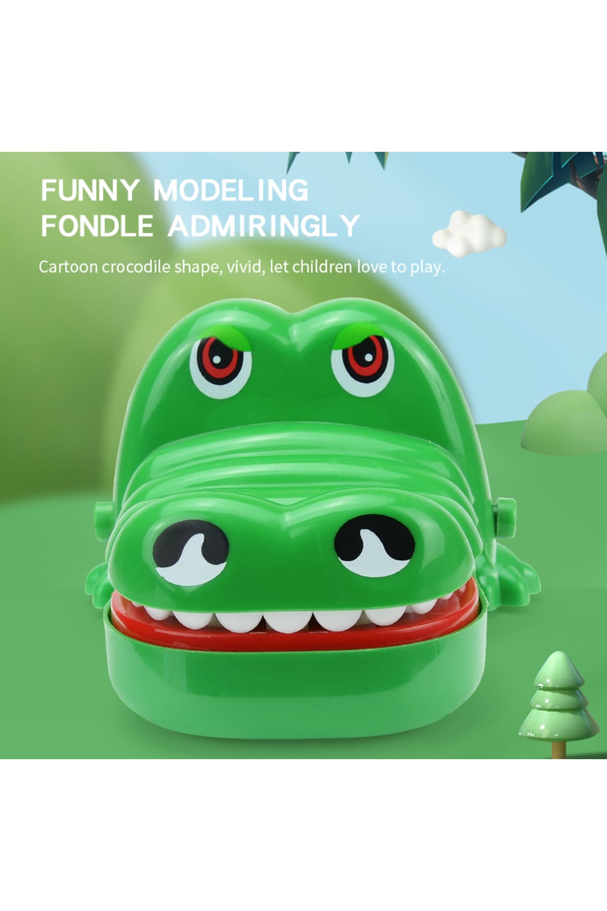 Choice-Jokes Crocodile Teeth Biting Finger Dentist Classic Family Games Funny Kids Alligator Finger-Biti... 5