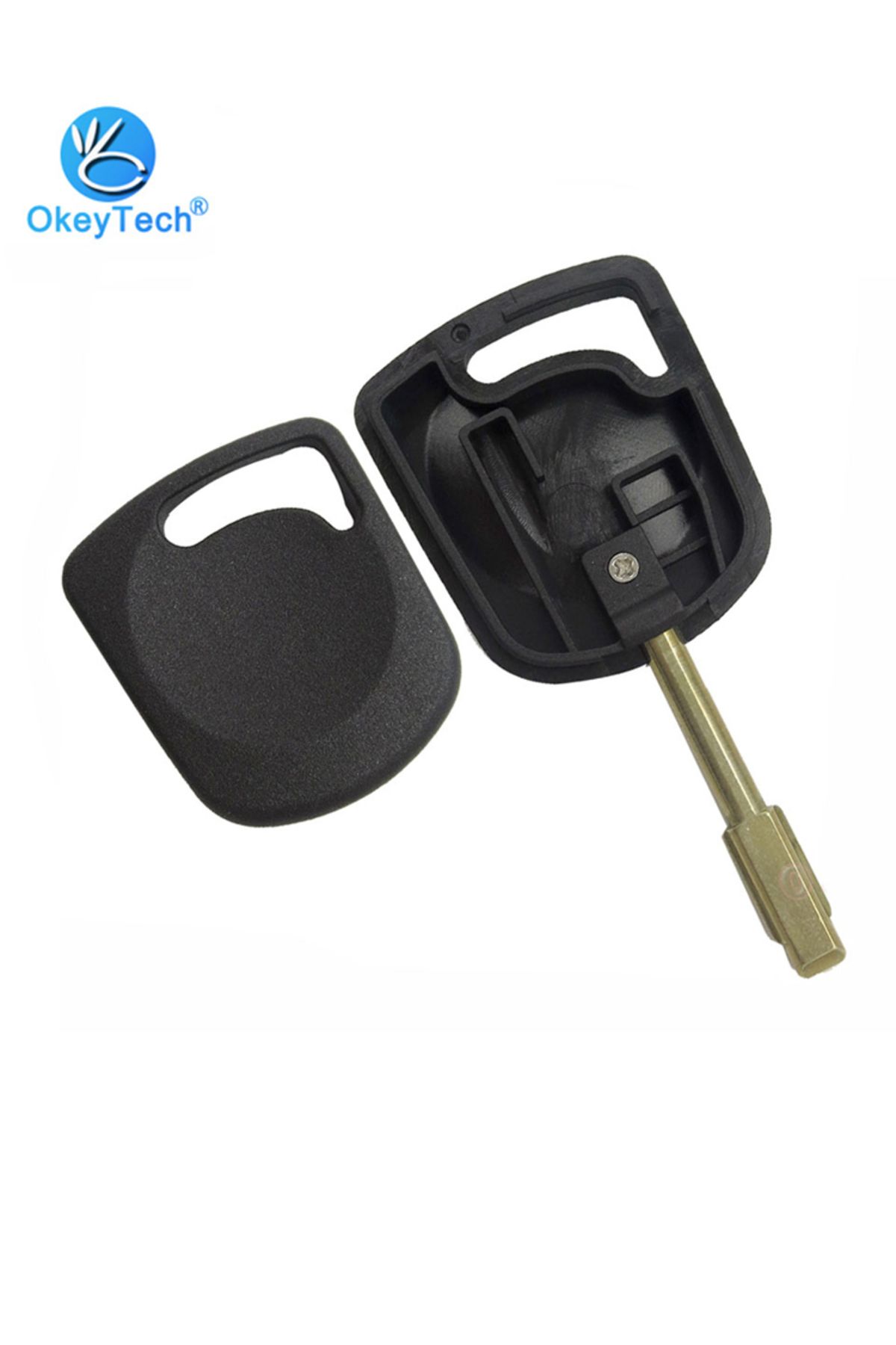 Choice-OkeyTech 5pcs/lot Transponder Key Shell No Chip FO21 Blade Cover Fob Case for Ford Focus Mondeo K... 8