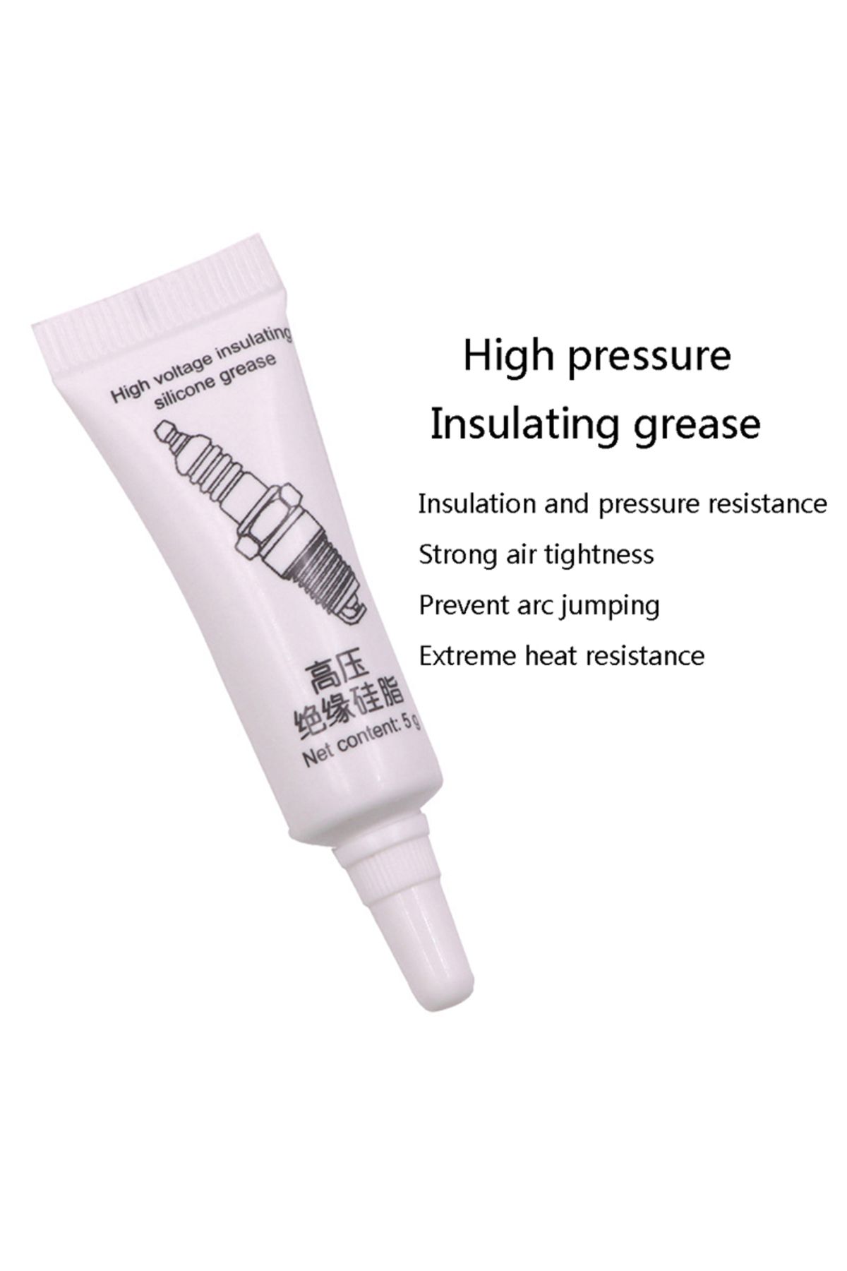Choice-Automobile Spark Plug High Voltage Insulating Grease Ignition Coil Silicone Grease High And Low T... 4