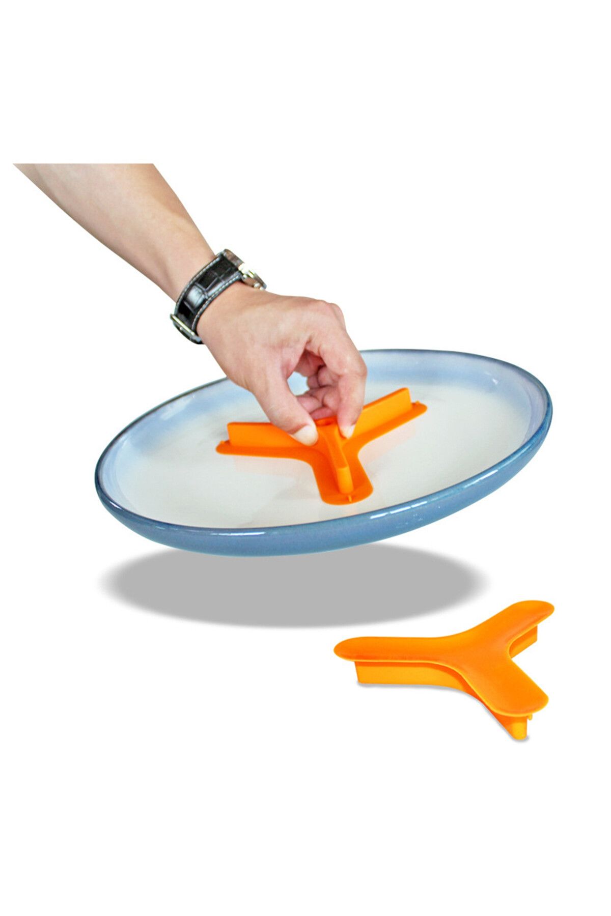 Choice-Silicone Food Plate Separator 3 Divided Food Plate Separator Safe Food Silicone 3