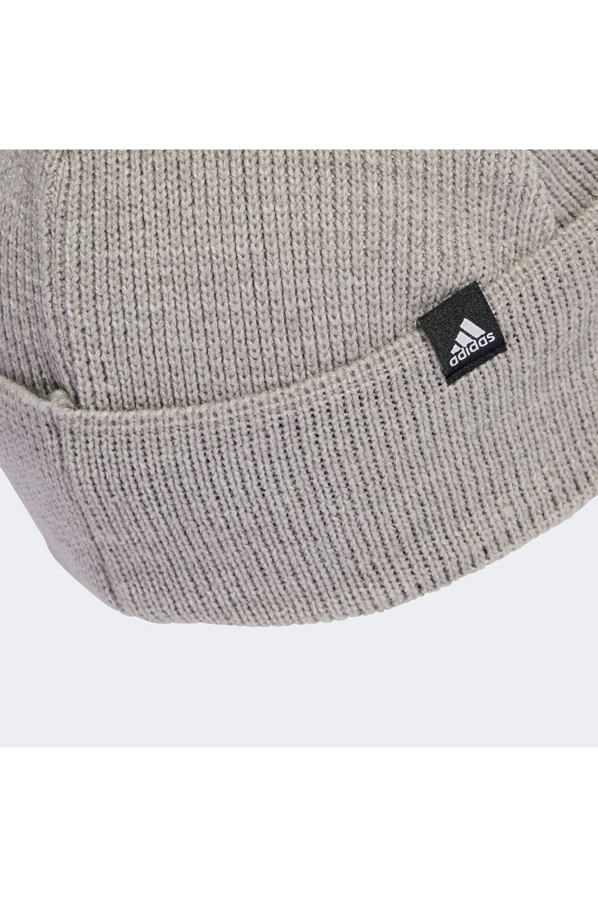 کلاه بافتنی مشکی مردانه و زنانه 3S WOOLIE MGREYH اورجینال adidas