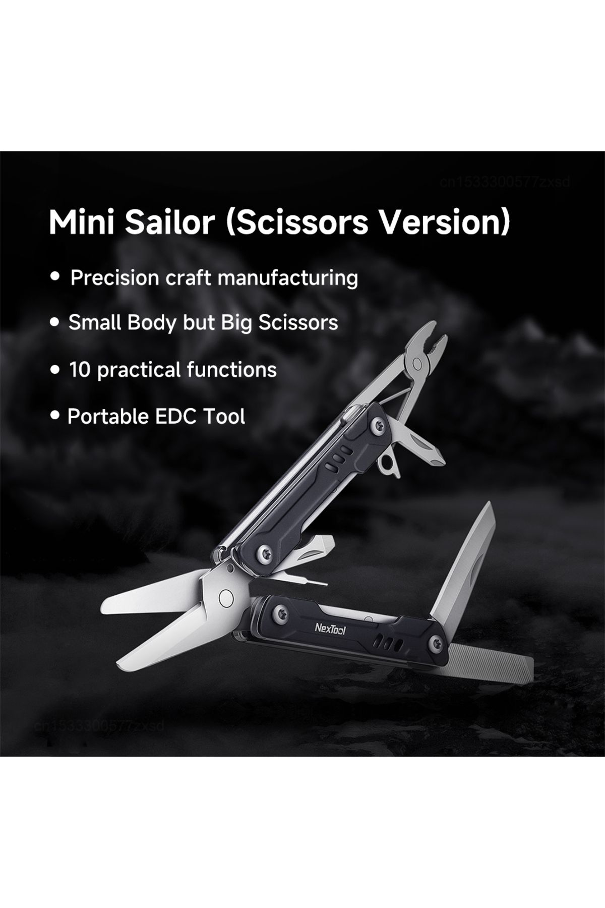 Choice-NexTool Mini Sailor Scissors Version 10 In 1 EDC Multitools Hand Pliers Tool Mini Pocket Folding ... 3