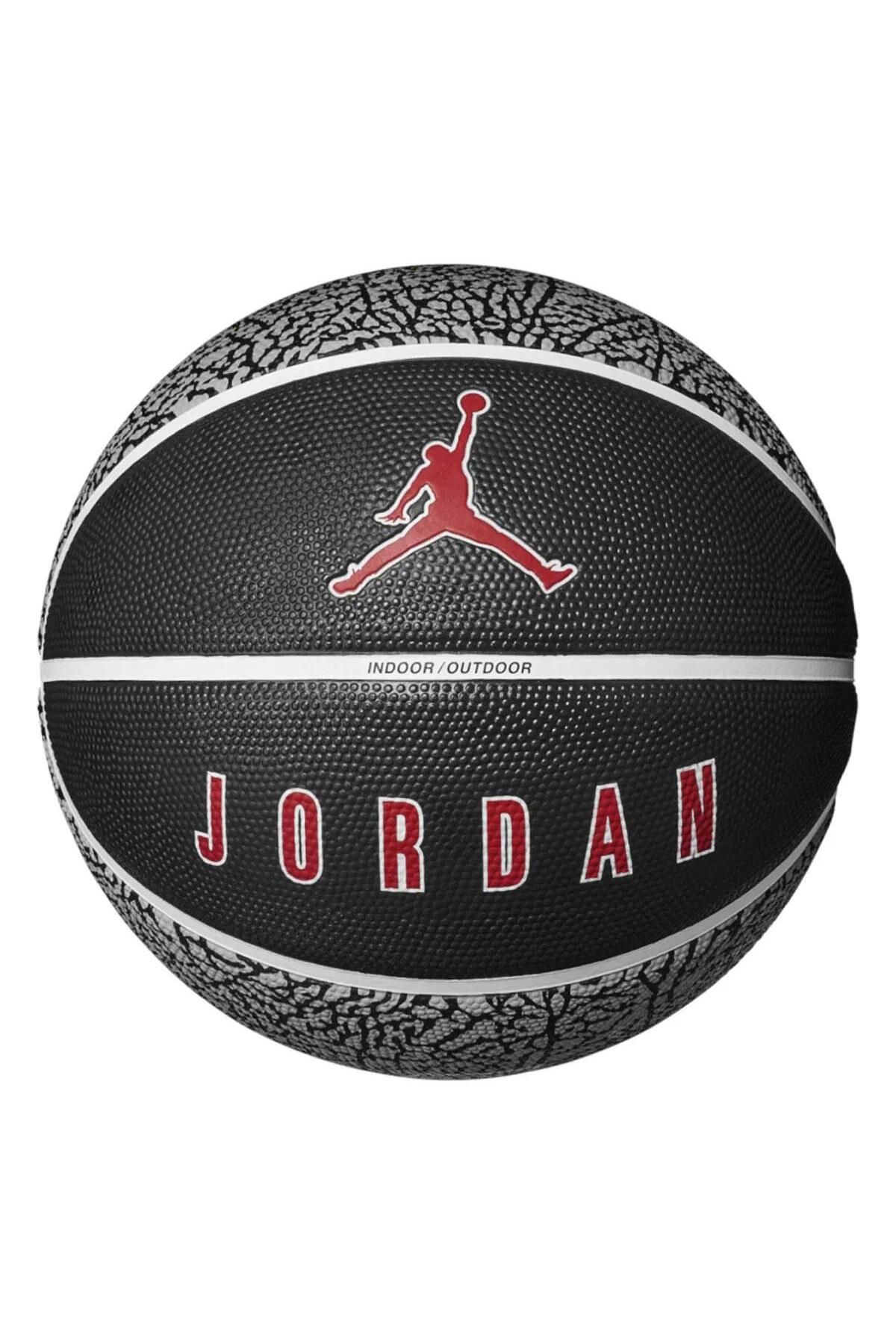 Nike Jordan Playground Wolf Unisex Basketbol Topu Siyah