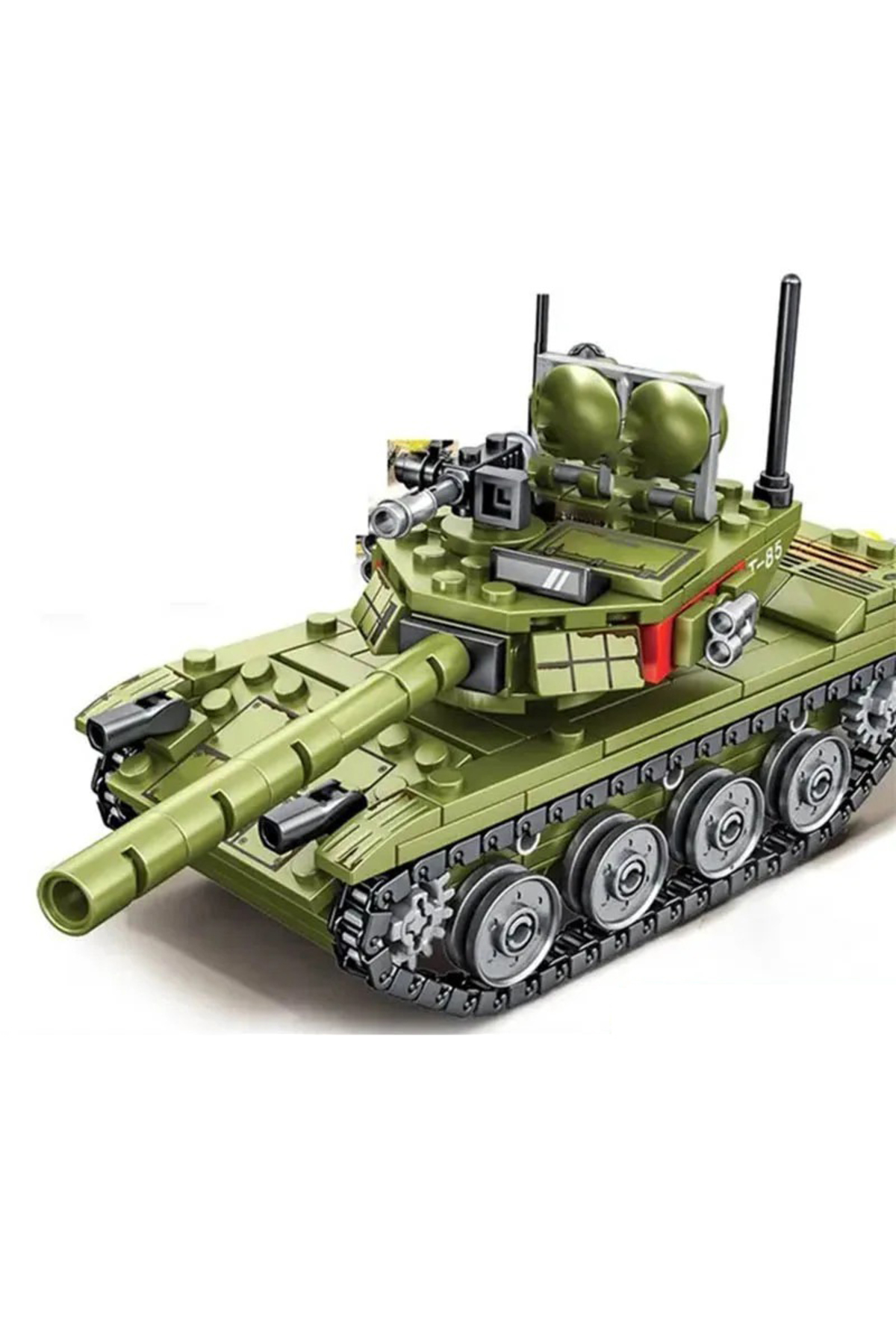 بدون جعبه ۳۲۴ عدد، جدید ۳۳۶ عدد، نظامی ۸۵ بلوک ساختمانی تانک نبرد اصلی ۸۵، فیگورهای سرباز ارتش جنگ جهانی دوم