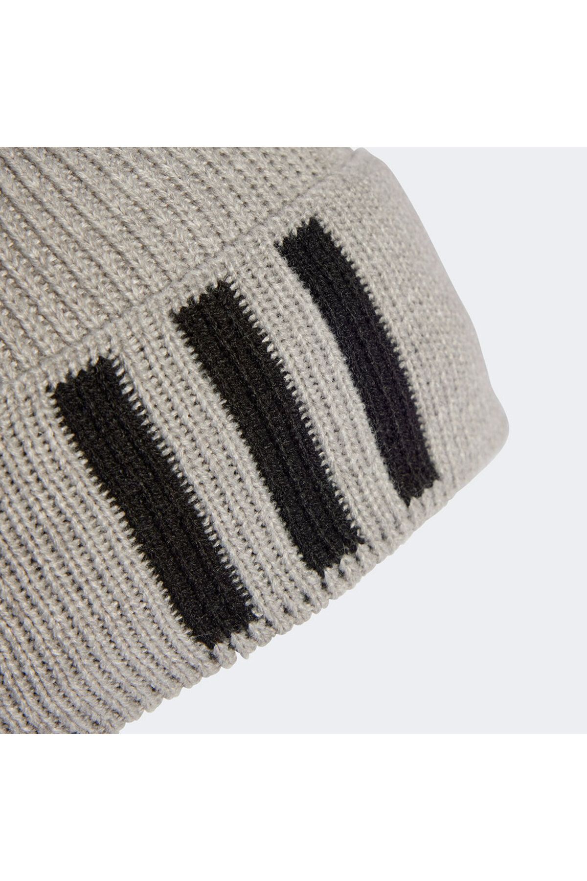 کلاه بافتنی مشکی مردانه و زنانه 3S WOOLIE MGREYH اورجینال adidas