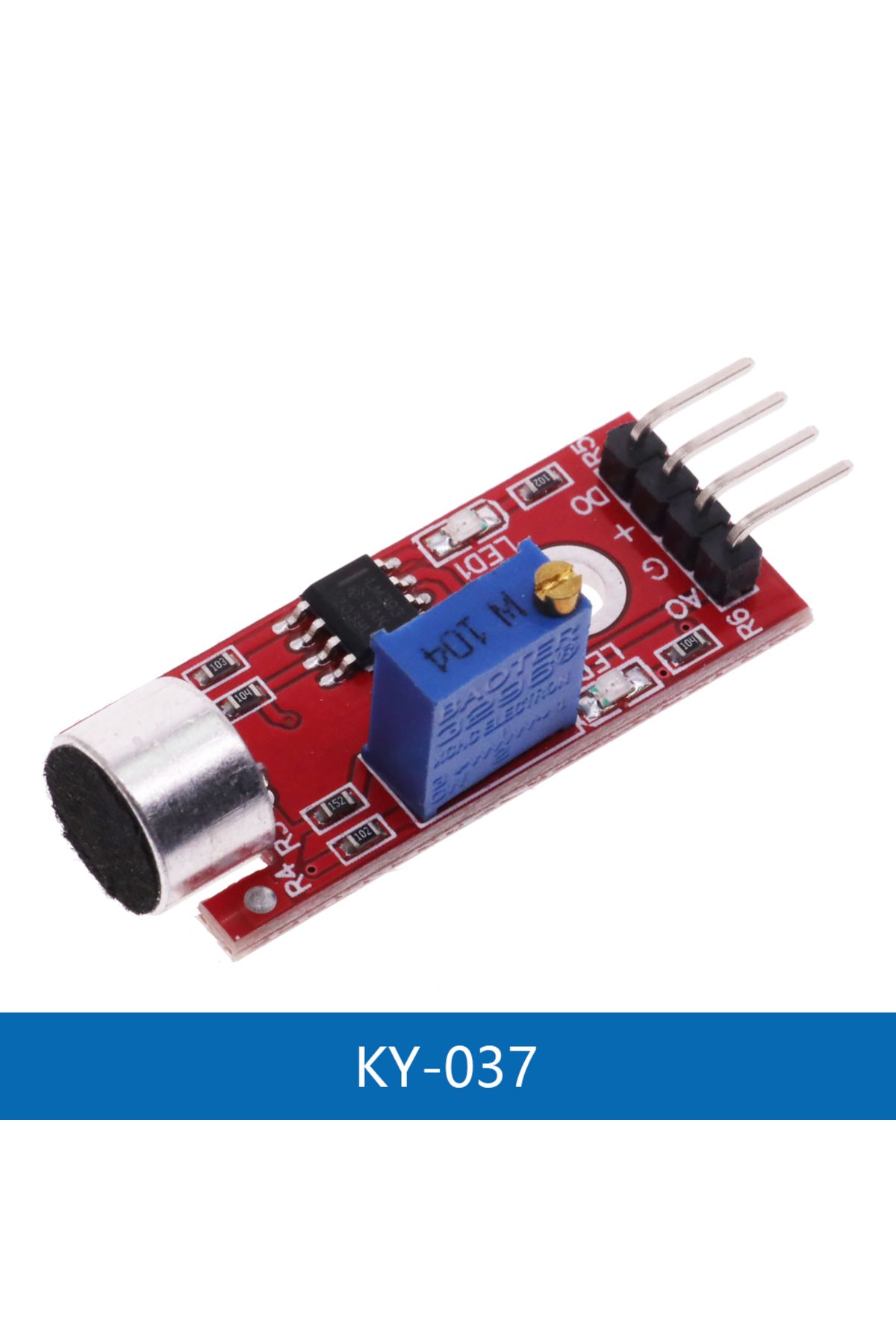 Choice-KY-038 KY-037 New 4pin Voice Sound Detection Sensor Module  AVR PIC Analog Digital Output Sensors... 1