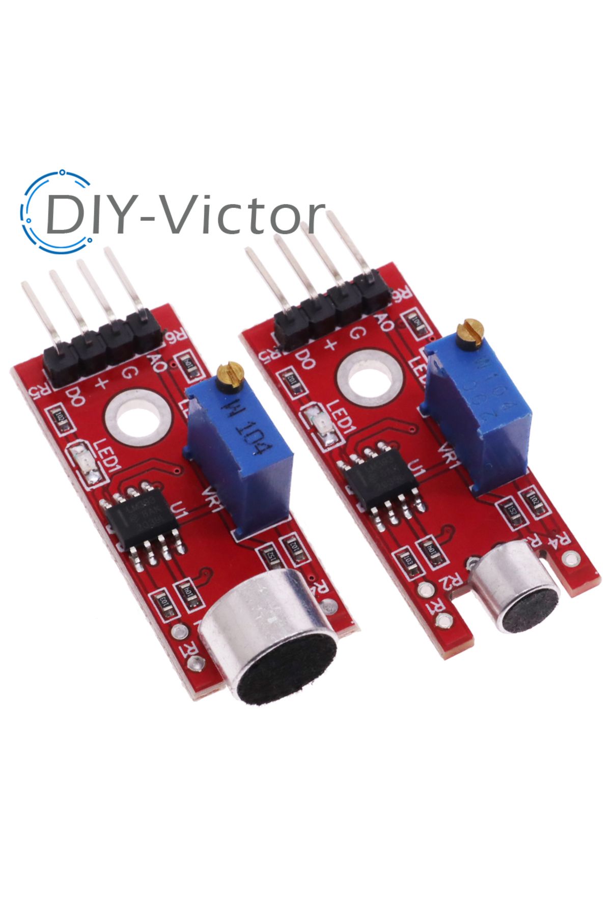 Choice-KY-038 KY-037 New 4pin Voice Sound Detection Sensor Module  AVR PIC Analog Digital Output Sensors... 4