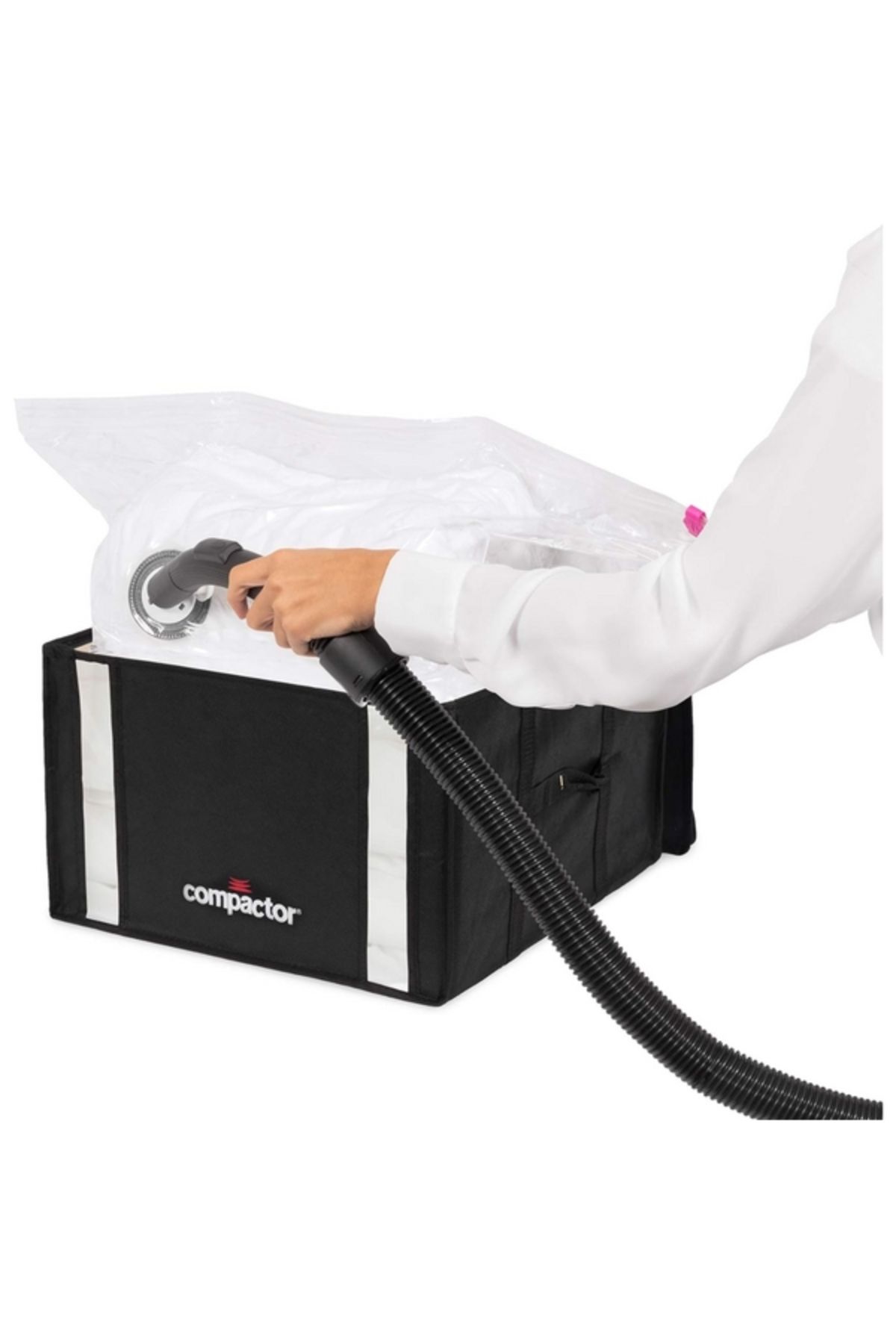 COMPACTOR-Semi Rigid Zipper Closure Vacuum Storage Box 125 Liter 3