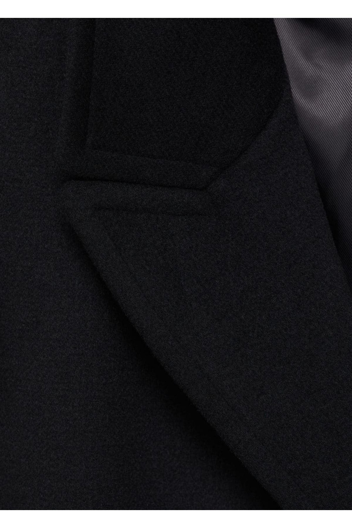 MANGO Woman-Overcoat - Stylish Designed Scroll Fabric 8