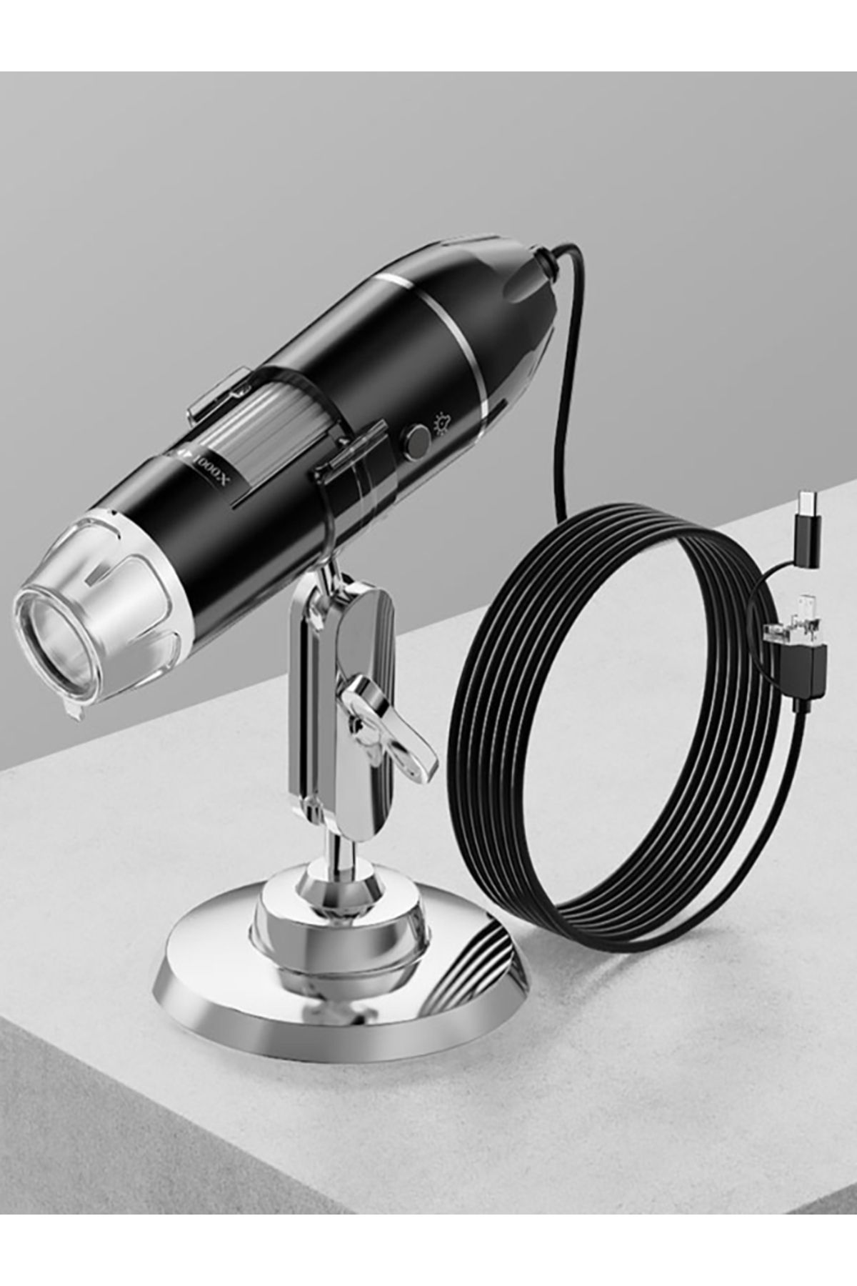 Choice-1600X 3-in-1 High-definition Digital Microscope LED Portable Dustproof Smart Connect for Android ... 8