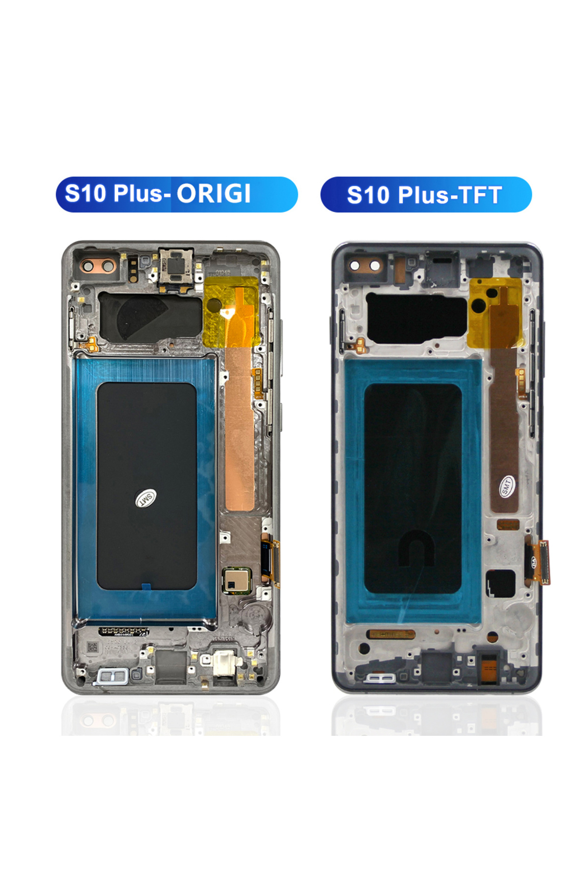 OKBICHI-Screen with Frame for Samsung S10 Plus G975 G975F SM-G975F Lcd Display Digital Touch Screen for S... 6