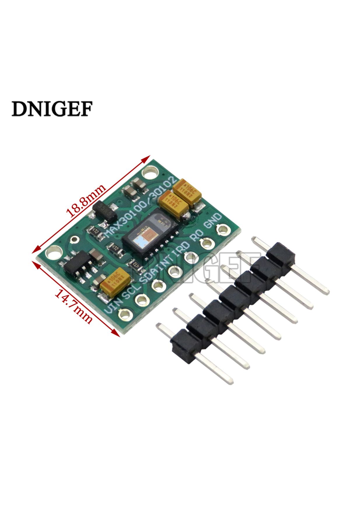 Choice-Low Power MAX30100 MAX30102 Sensor Heart Rate Breakout Board For Arduino Blood Oxygen Sensor Modu... 6