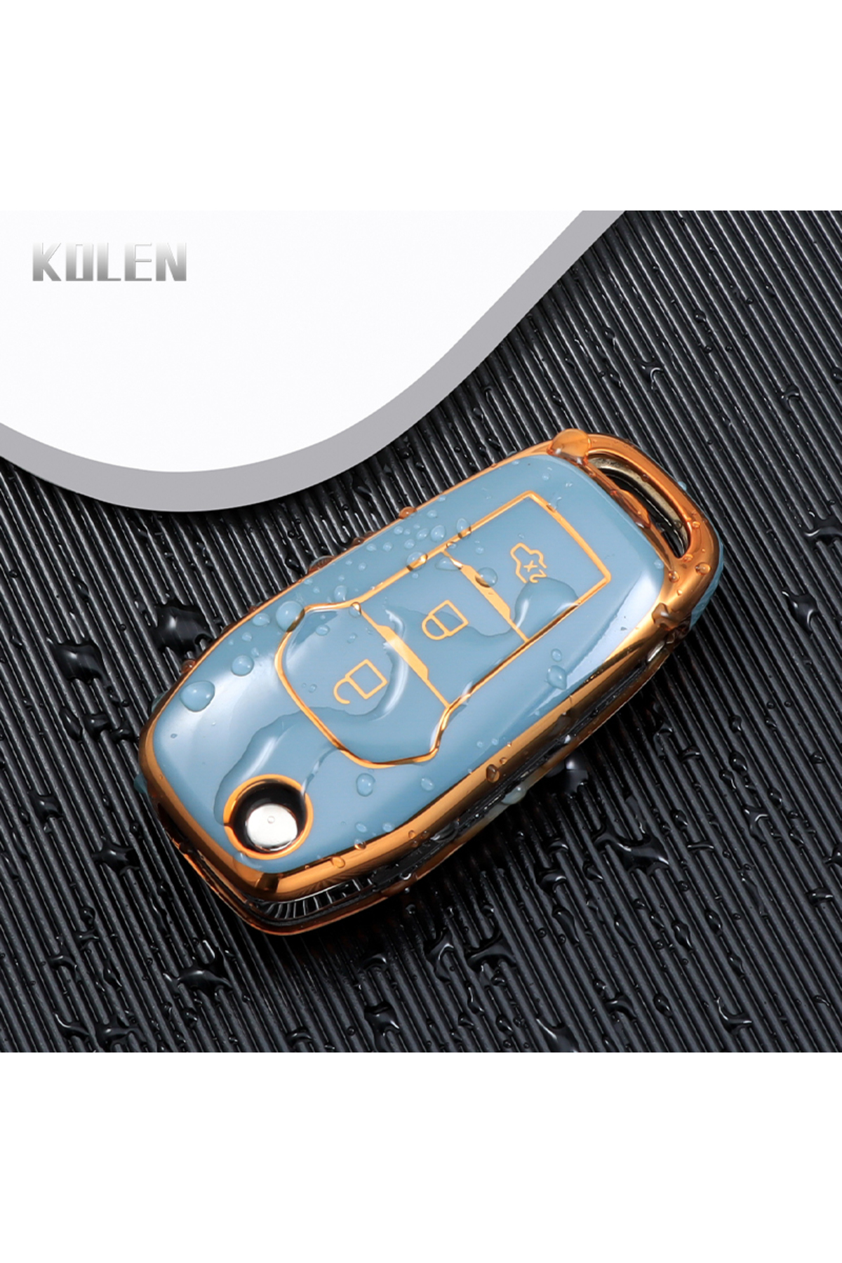 Choice TPU Car Flip Key Case Cover Shell For Ford Fusion Fiesta Mondeo