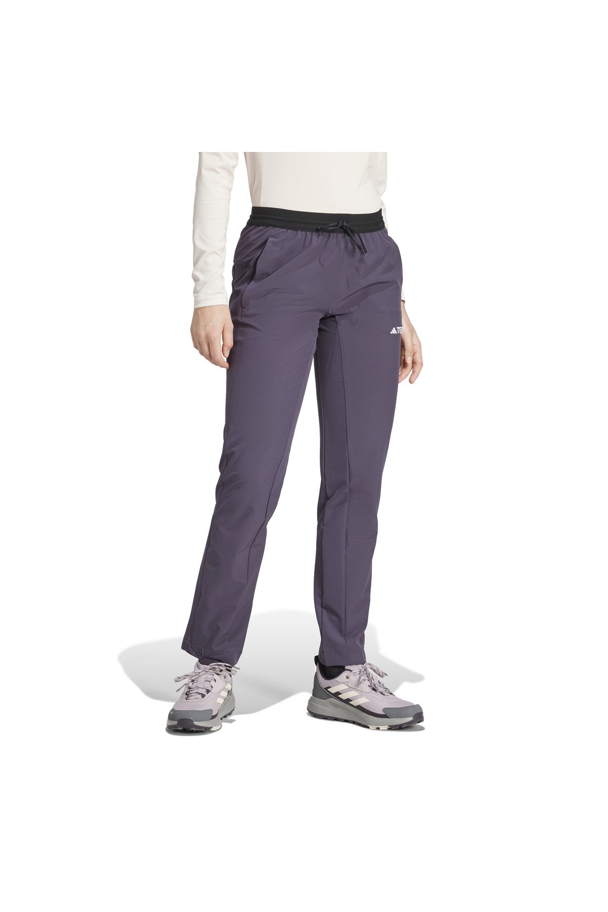 adidas-Purple Terrex Liteflex Women's Sweatpants - IW6595 1