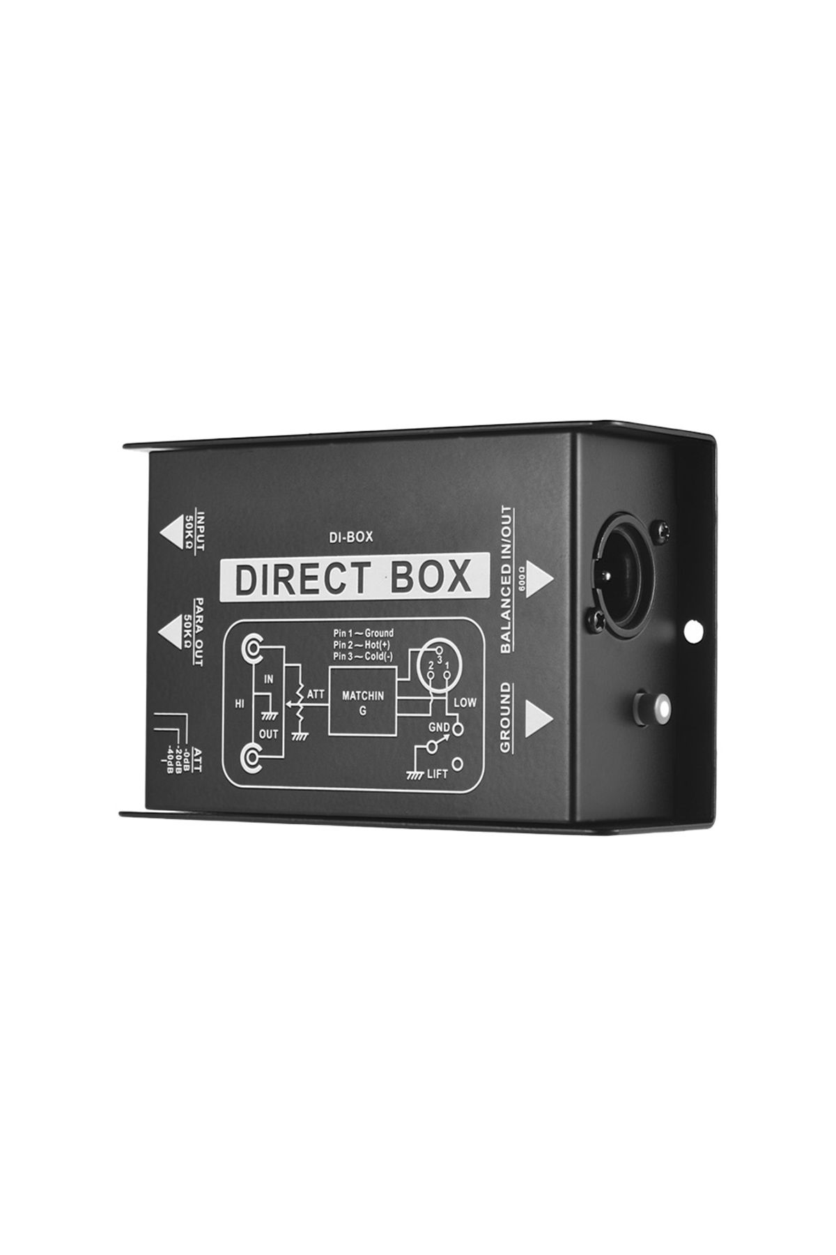 Choice Professional Single Channel Passive DI-Box Direct Injection ...