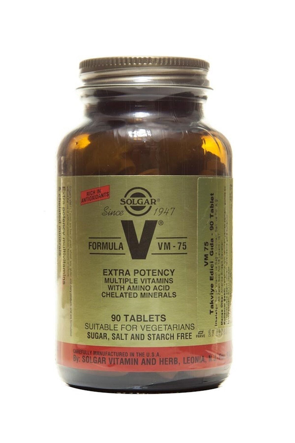 Solgar-Formula VM - 75 90 Tablets 2
