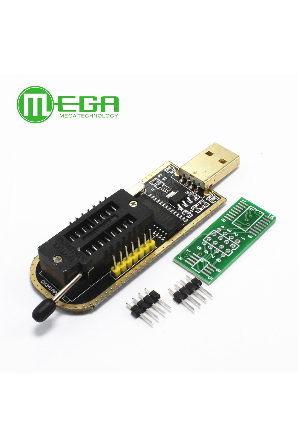 Choice-CH341 24 25 Series EEPROM Flash BIOS USB Programmer Module + SOIC8 SOP8 Test Clip For EEPROM 93CX... 3