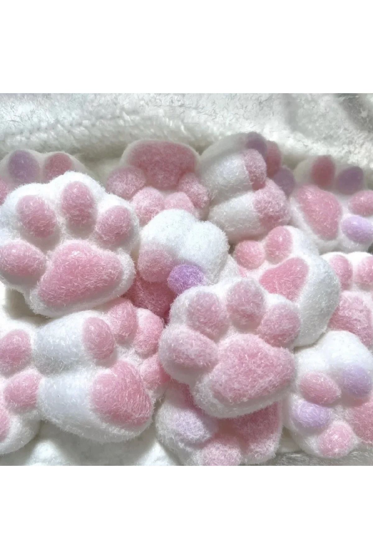 Choice-Mochi Taba Squishy NEW Fidget Toy Mini Kawaii Plush Cat Paw Silicone Small Cat Paw Cute Pink Cat ... 5