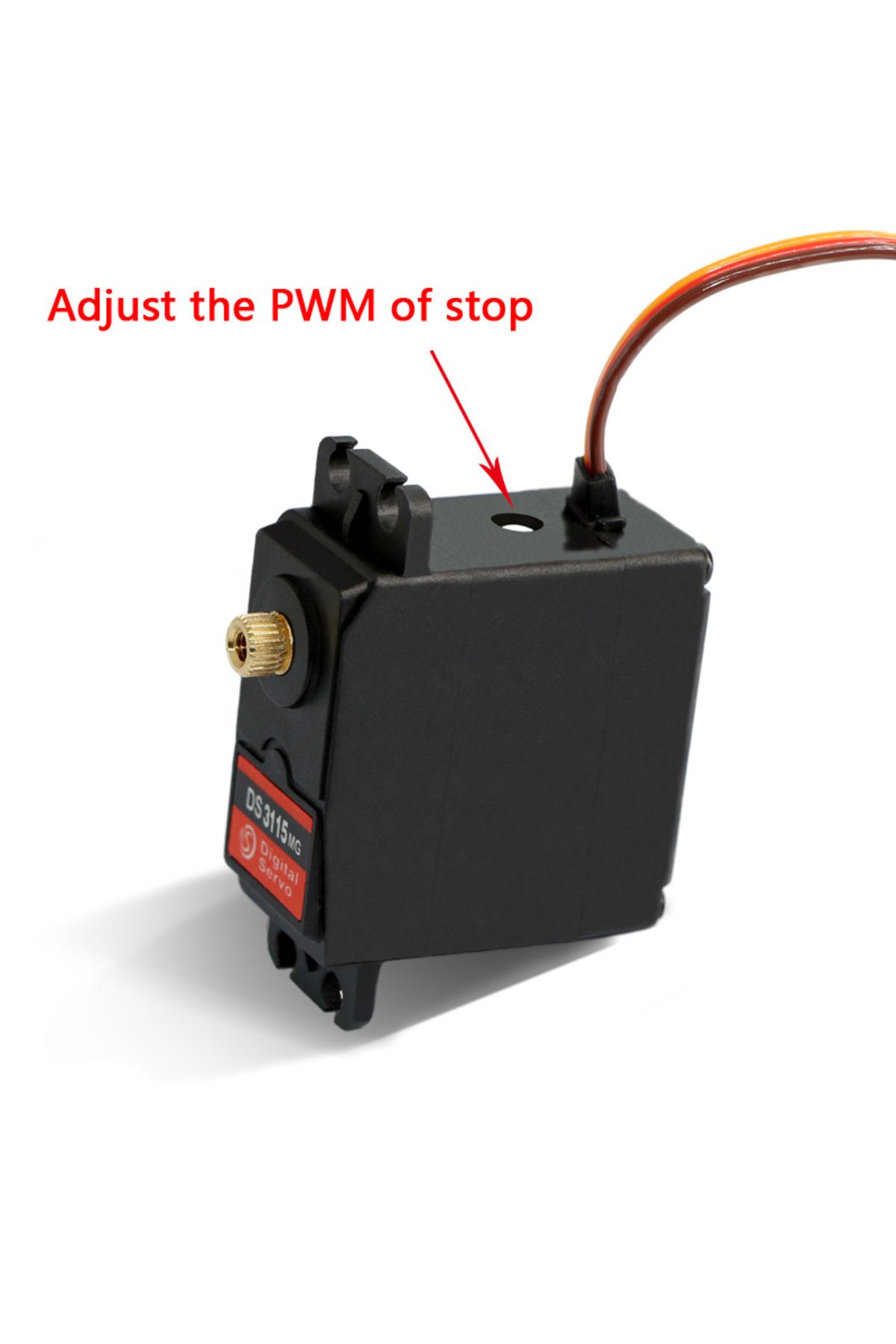 Choice-1x servo 360 degree Continuous Rotation Servo DS3115 Metal gear arduino servo Digital servo 10kg/cm 3