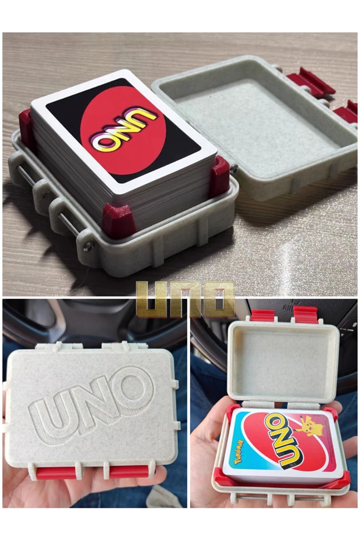 Choice-UNO No MERCY Storage Box  3D Printing Box Card Storage Box uno Card Game Card Storage Box Busines... 8
