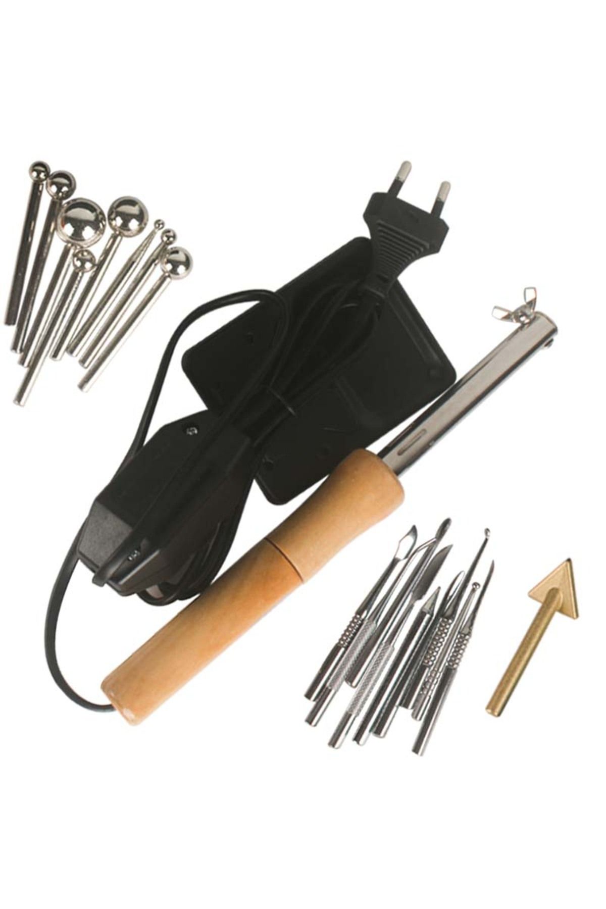 tungfull-Flower Ironing Tool Set Craft DIY Fabric Flower Making Tools Artificial Flower Ironing Machine Ad... 3