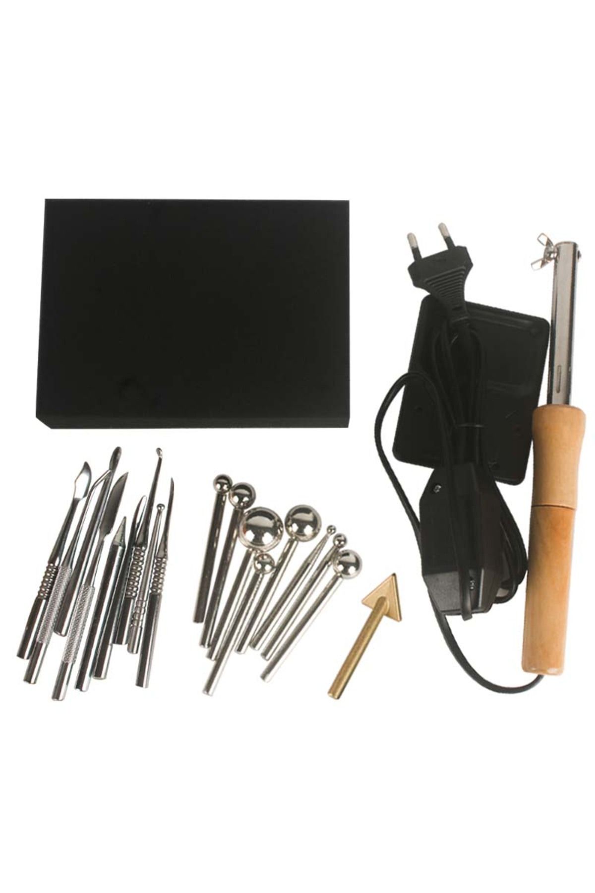 tungfull-Flower Ironing Tool Set Craft DIY Fabric Flower Making Tools Artificial Flower Ironing Machine Ad... 8
