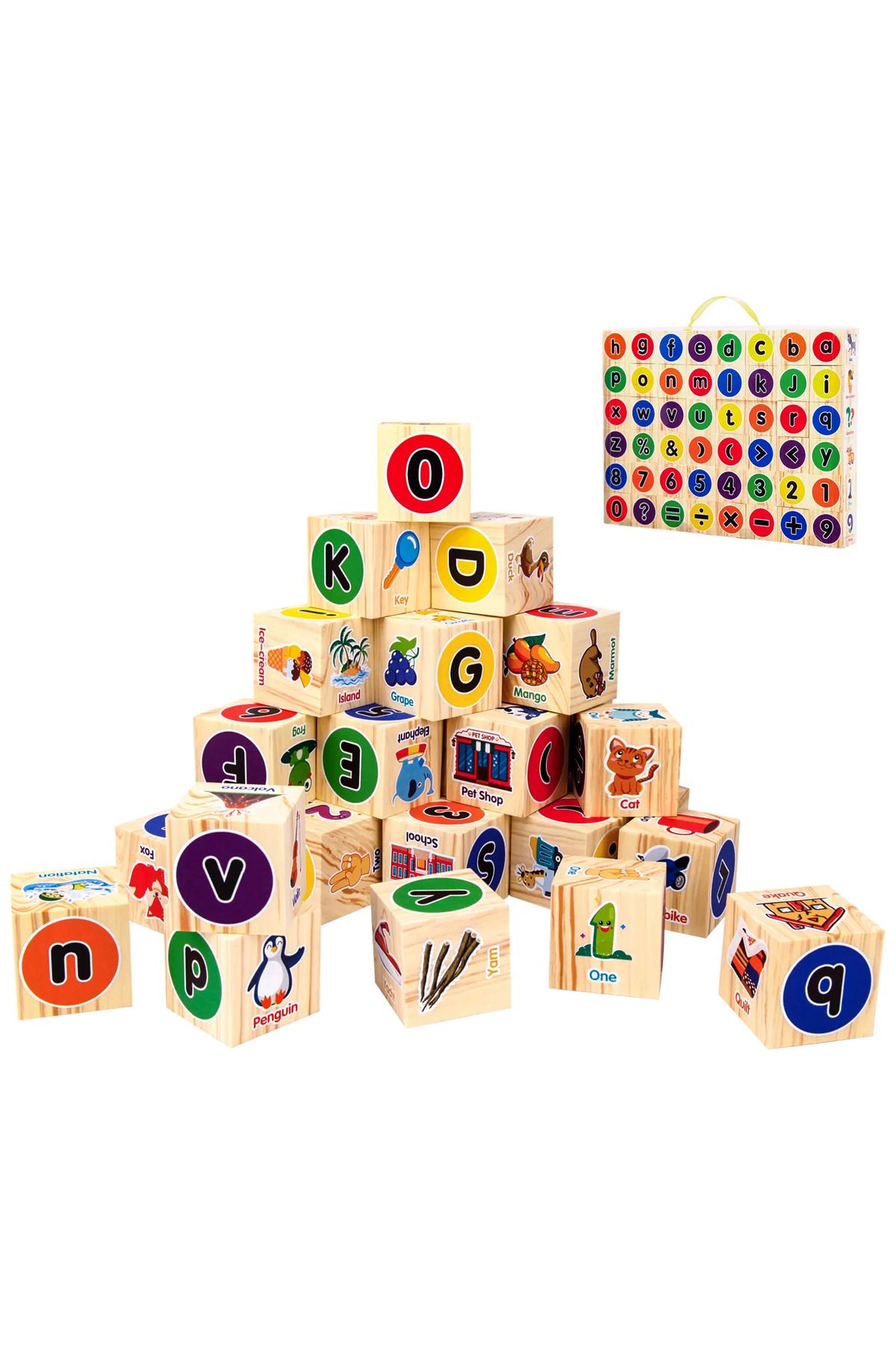 Choice-ABC Stacking Blocks Children Building Puzzle Kids 3D EVA Big Cubes Soft Sponge Foam Block Toys Ed... 3