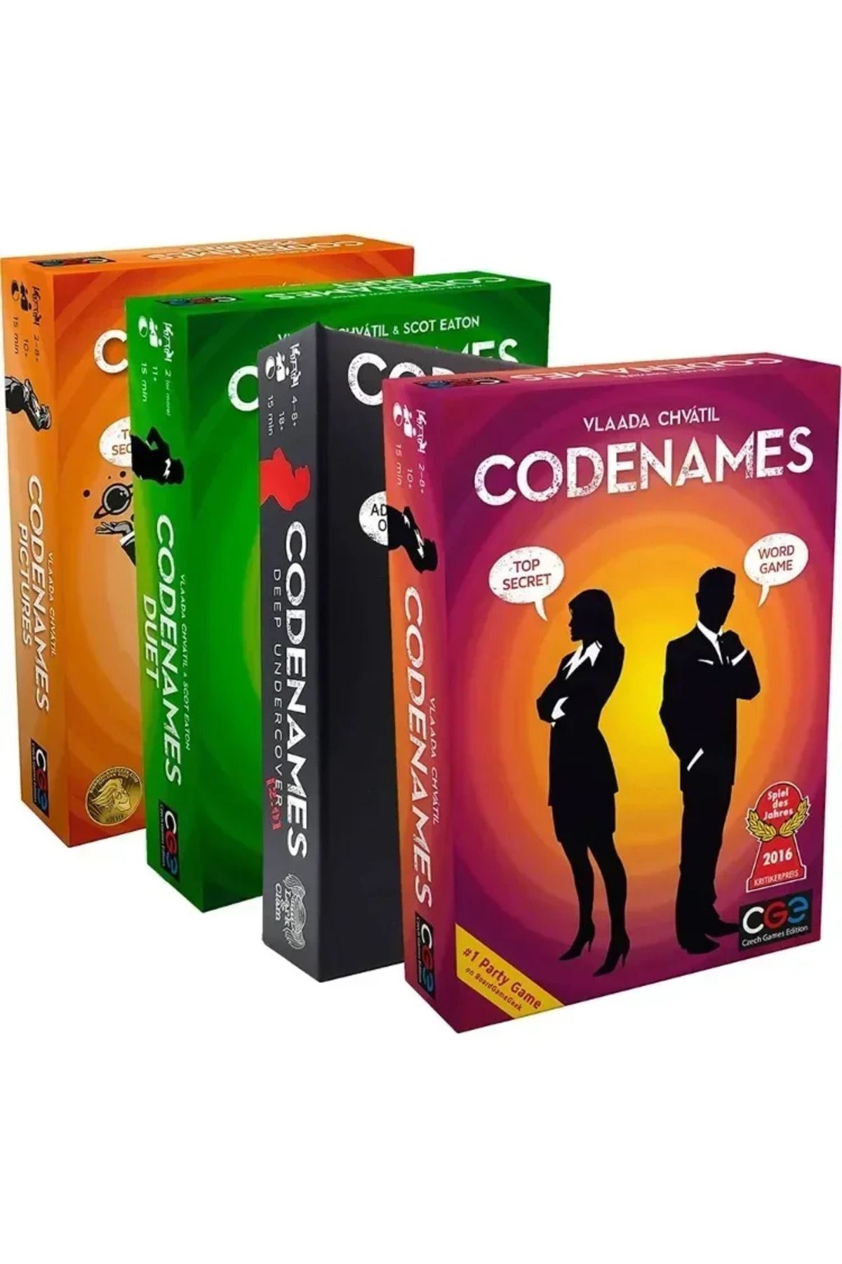 Choice-Czech Games Codenames Duet The Two Player Word Deduction Card Game  Deep Undercover 2.0 Pictures ... 8