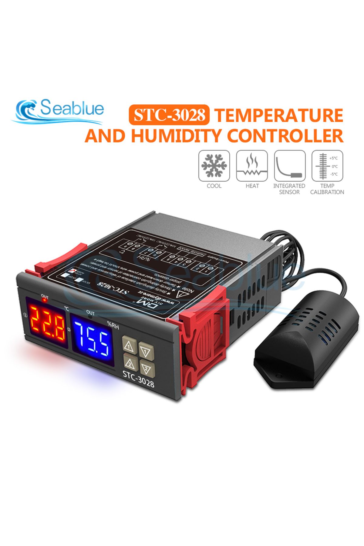Aideepen-STC-3028 SHT2000 Temperature Humidity Controller Home Fridge Thermostat Humidistat Thermometer Hy... 6