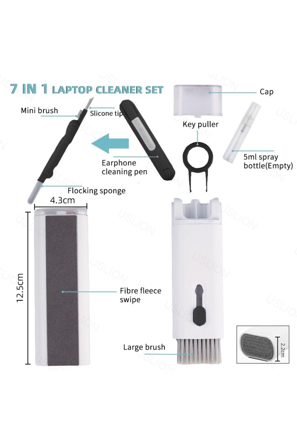 Choice-7-in-1 Electronics Cleaner Kit,Keyboard Cleaner,Portable Multifunctional Cleaning Tool for Cell P... 3