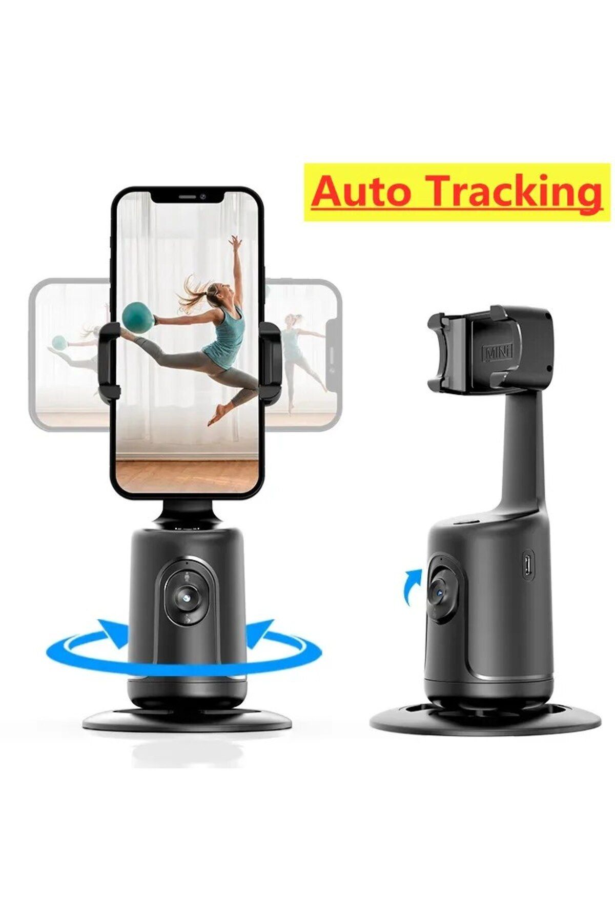 Choice-360 Auto Face Tracking Shooting Gimbal AI Camera Recognition Body Track Intelligent Follow Live S... 2