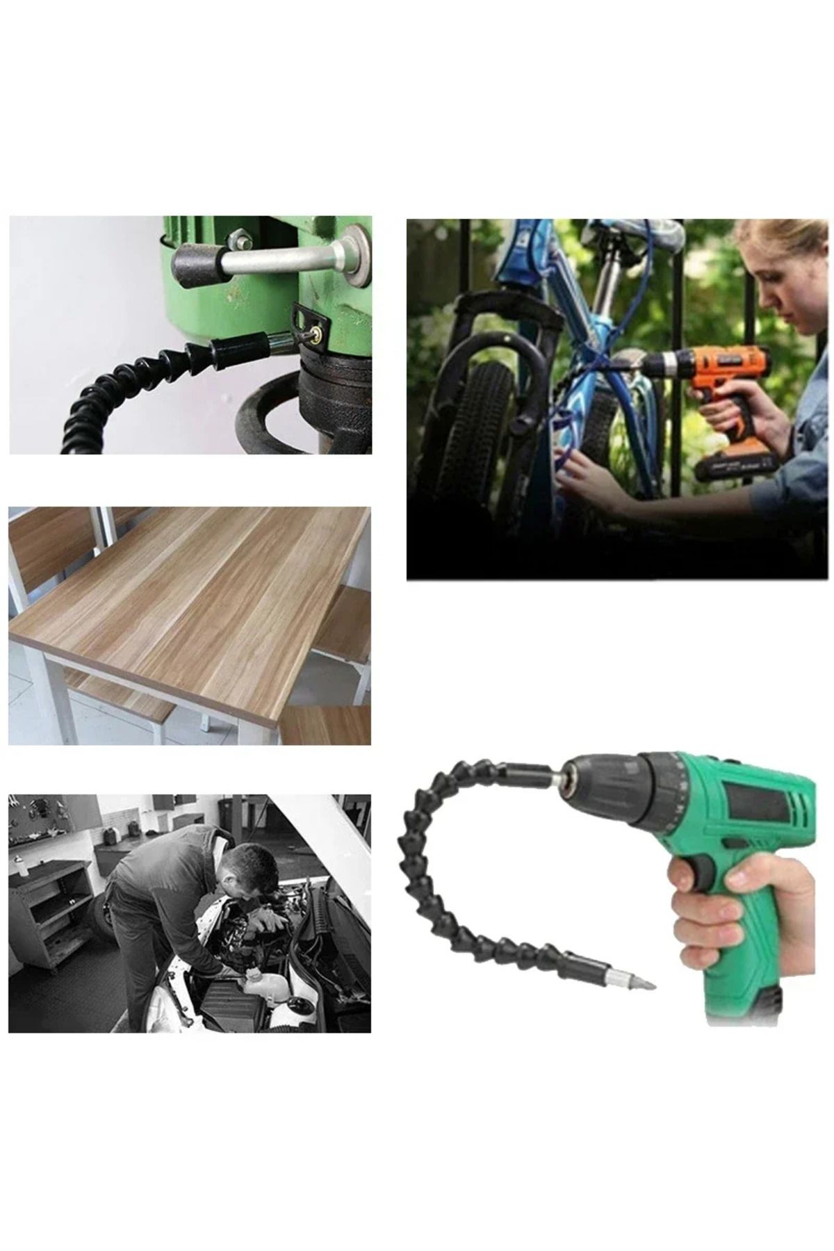 Choice-Flexible Screwdriver Extension Flex Drill Bit Holder Hex Shaft Tip Soft for Electric Screw Driver... 5