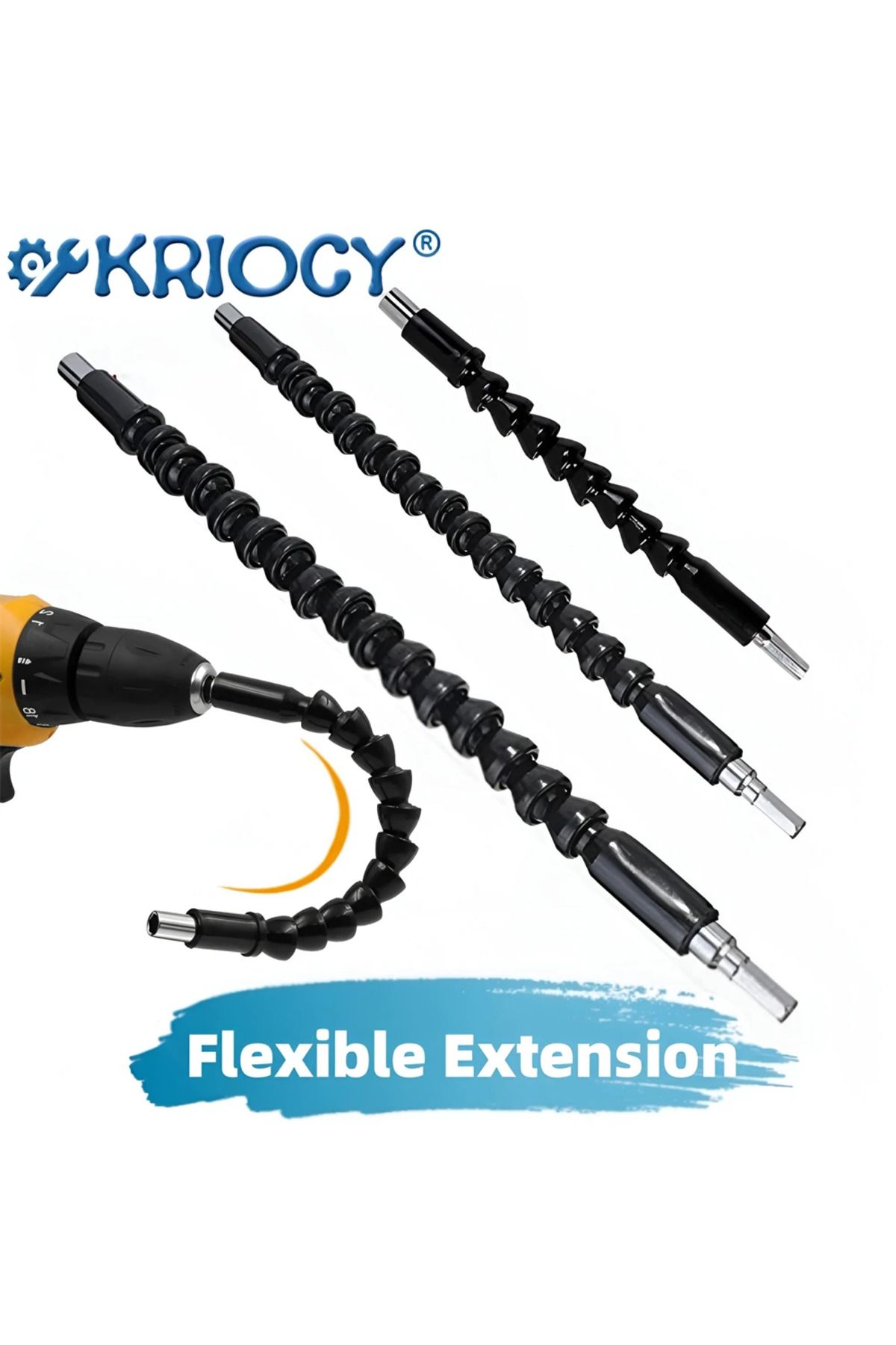 Choice-Flexible Screwdriver Extension Flex Drill Bit Holder Hex Shaft Tip Soft for Electric Screw Driver... 2