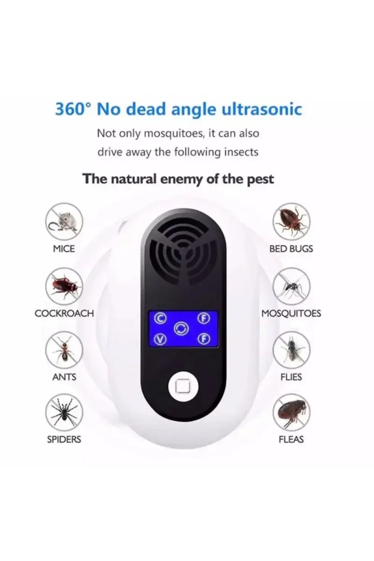 Choice-Ultrasonic Rat Repellent Pest Reject Anti Pest Insect Portable Mosquito Spider Killer Electronic ... 6