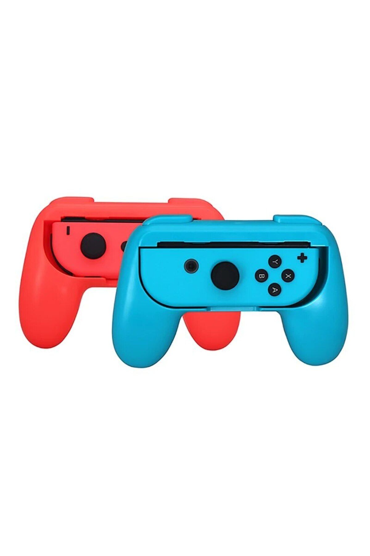 Choice-2pcs Red Blue Gamepads Handle Holder For Nintendo Switch Joycon Controller Joypad Stand Holder Case 1