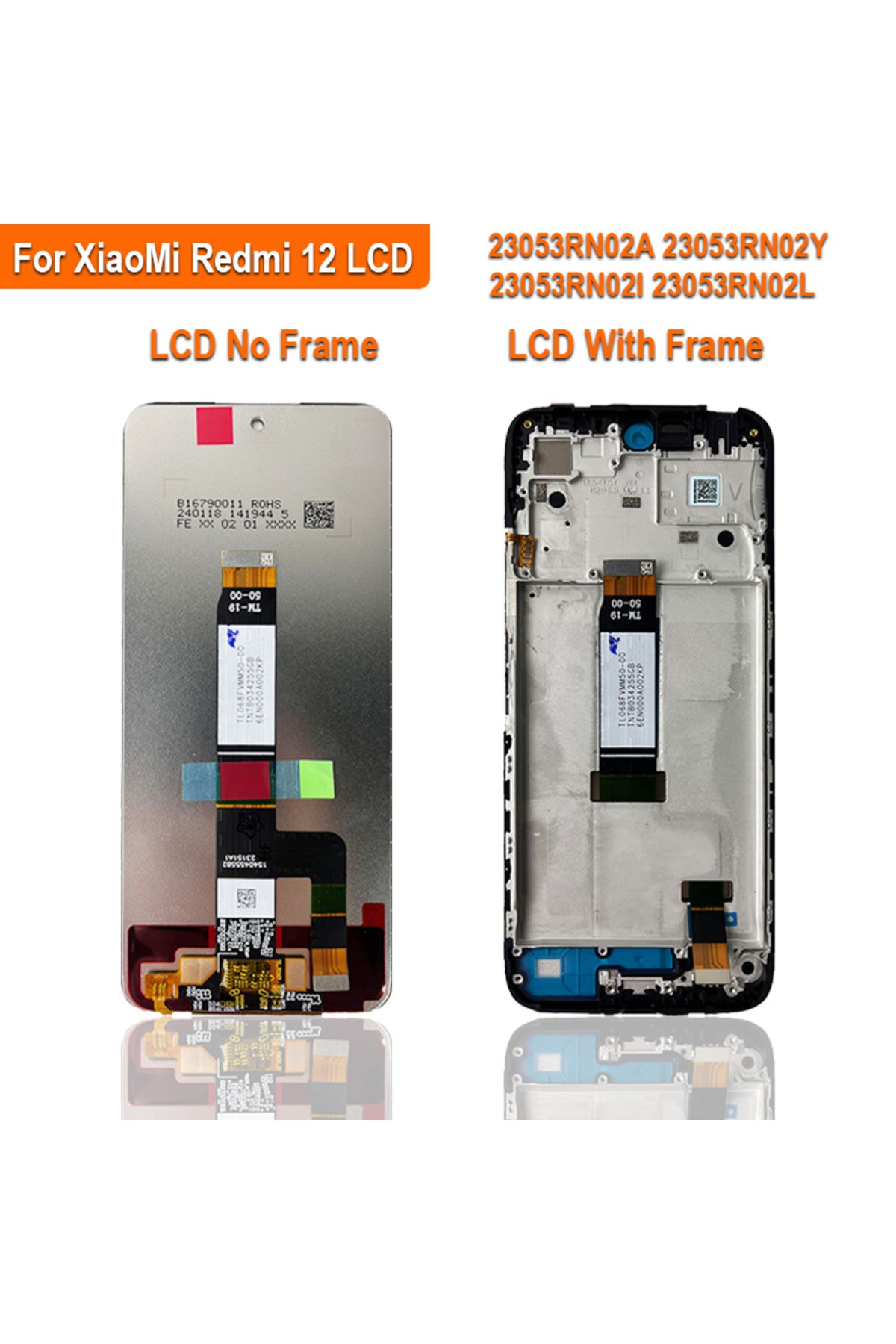 Choice-6,79" Display 23053RN02I 23053RN02Y Premium LCD For Xiaomi Redmi 12 LCD Touch Screen Digitizer As... 4