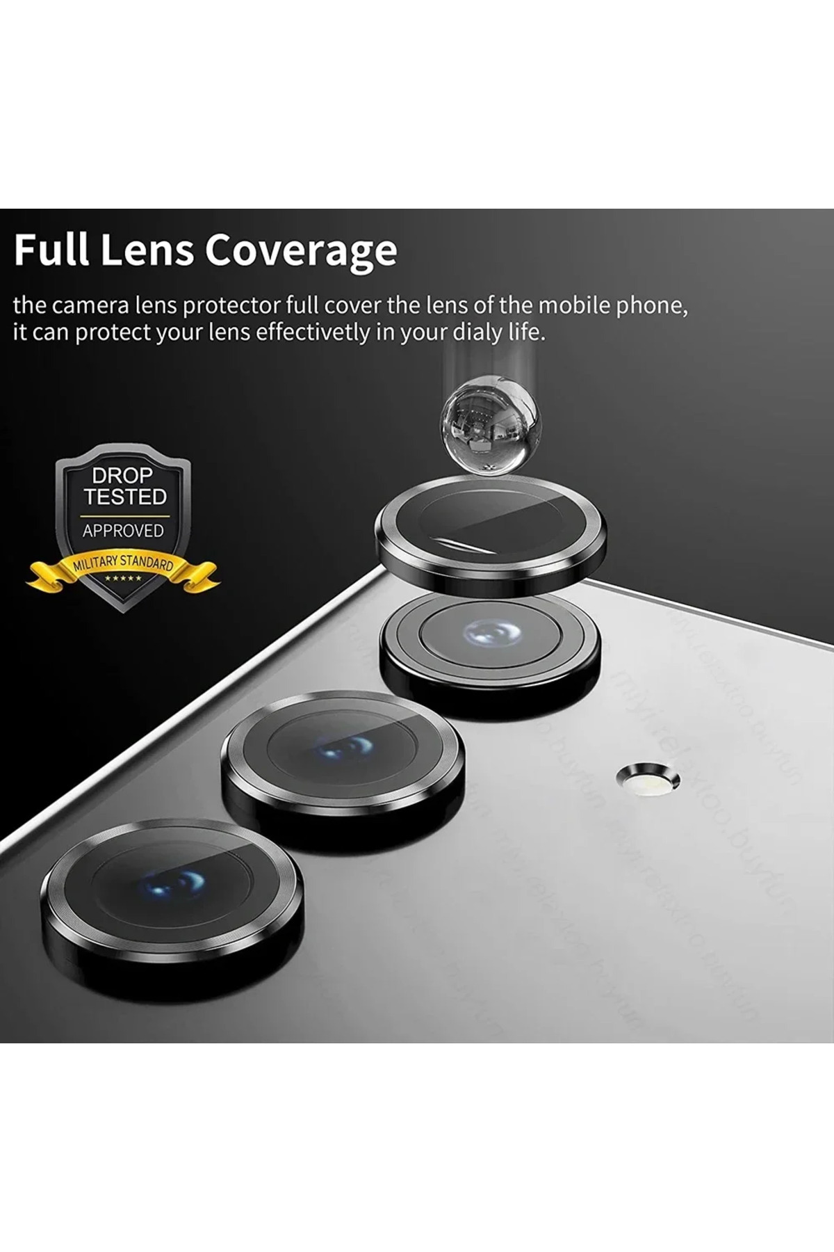 Choice 9D Curved Camera Protective Glass Film Samung Z Fold 6 Z Flip 6