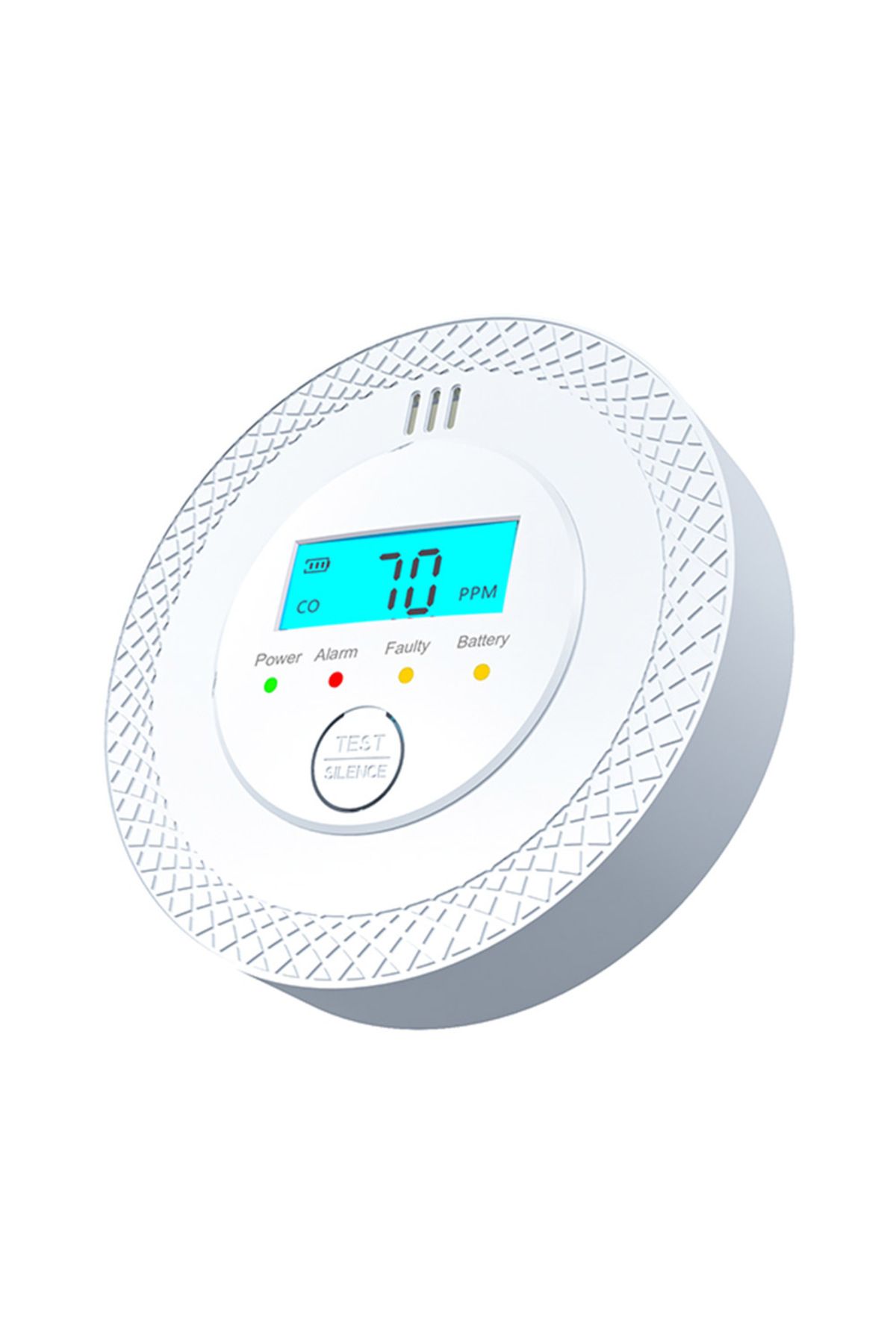 APWIKOGER-CO Alarm Sensor 85dB High Sensitive Warning Smoke and Carbon Monoxide Detector Alarm with LEDs Ba... 6