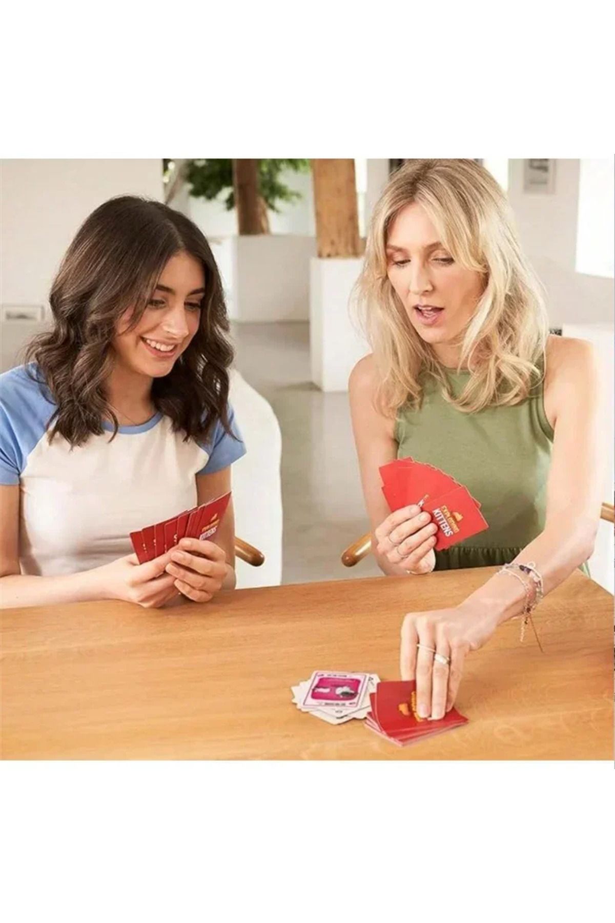 Choice-Red Exploding Kittens Board Game For Family Party, Card Game For Adults And Children Suitable For... 3