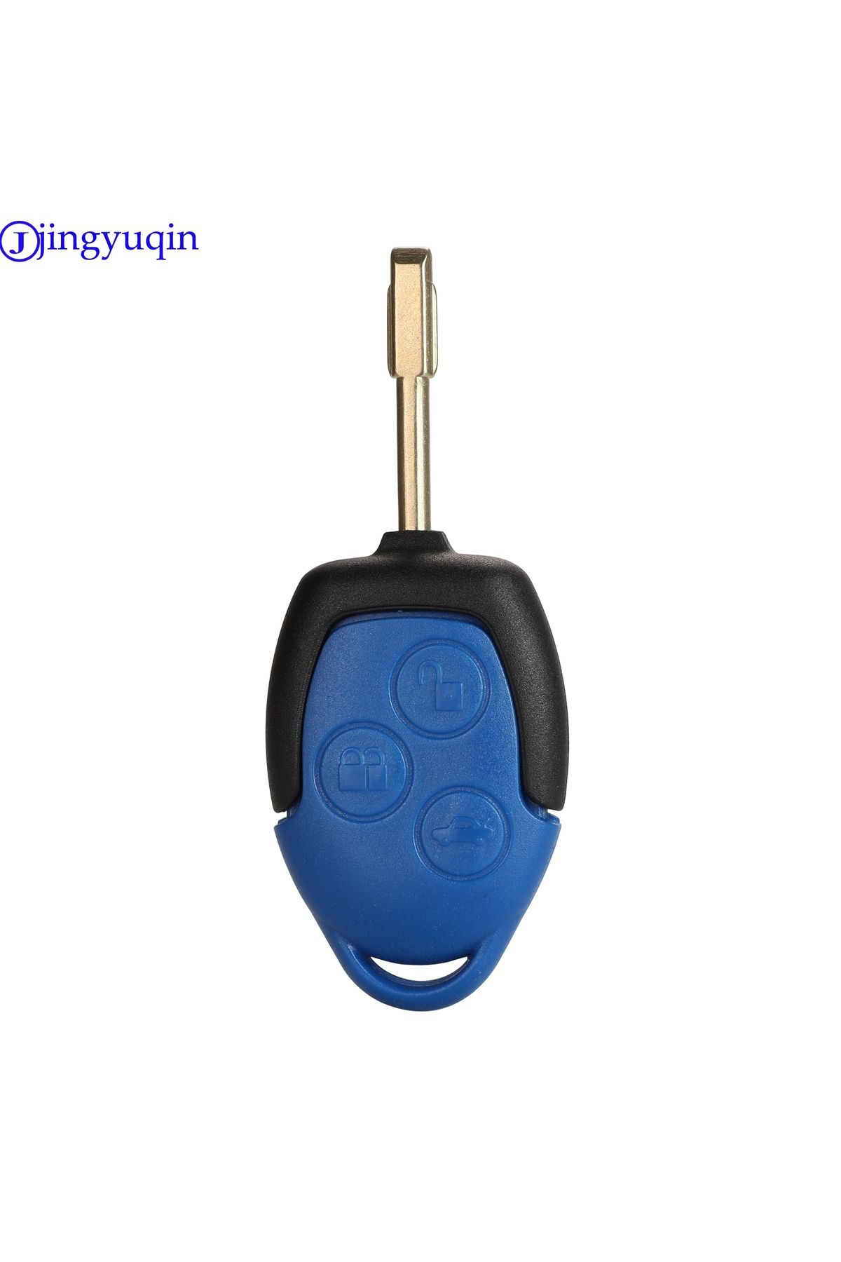 jingyuqin-10ps 3 Buttons Transit Connect Set Remote Car Key Shell Cover For Ford Transit Blue Case 1