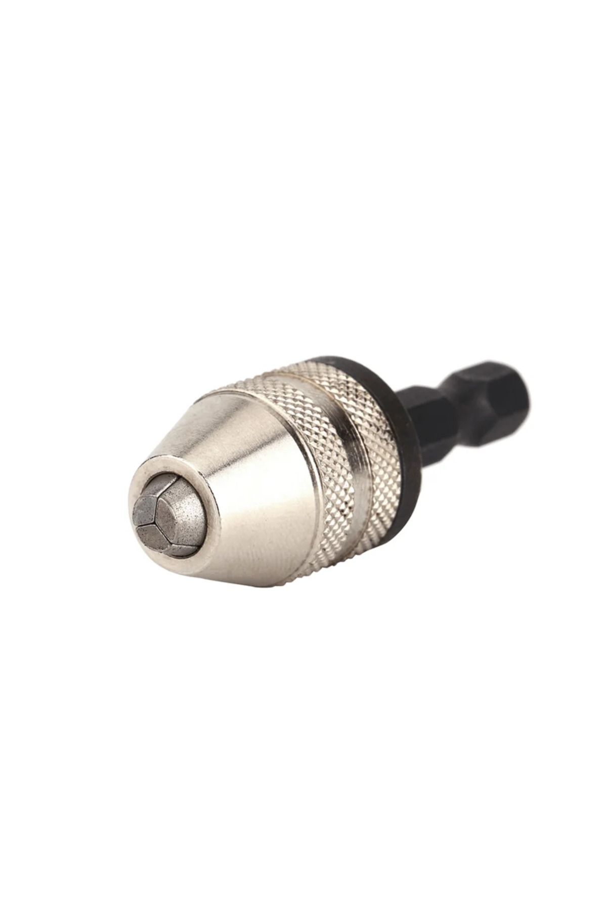 Noreter-1pc Keyless Drill Chuck Screwdriver Impact Driver Adaptor 1/4 '' Hex Shank Drill Bit Tool Convert... 7