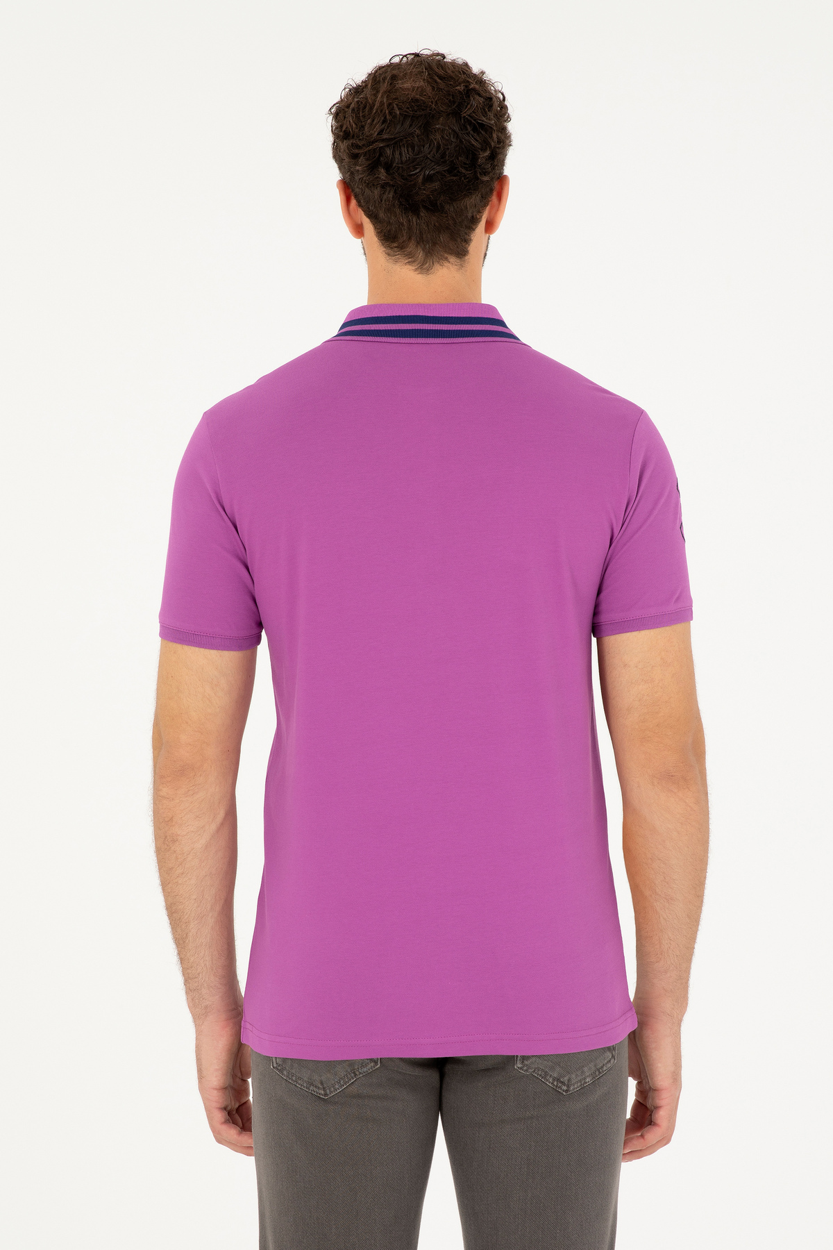 پولوشرت مردانه یقه پلو | یو اس پولو U.S. Polo Assn. 1035401 TR - تصویر 5