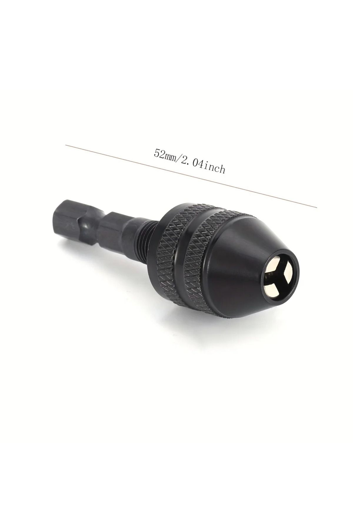 Noreter-1pc Keyless Drill Chuck Screwdriver Impact Driver Adaptor 1/4 '' Hex Shank Drill Bit Tool Convert... 4