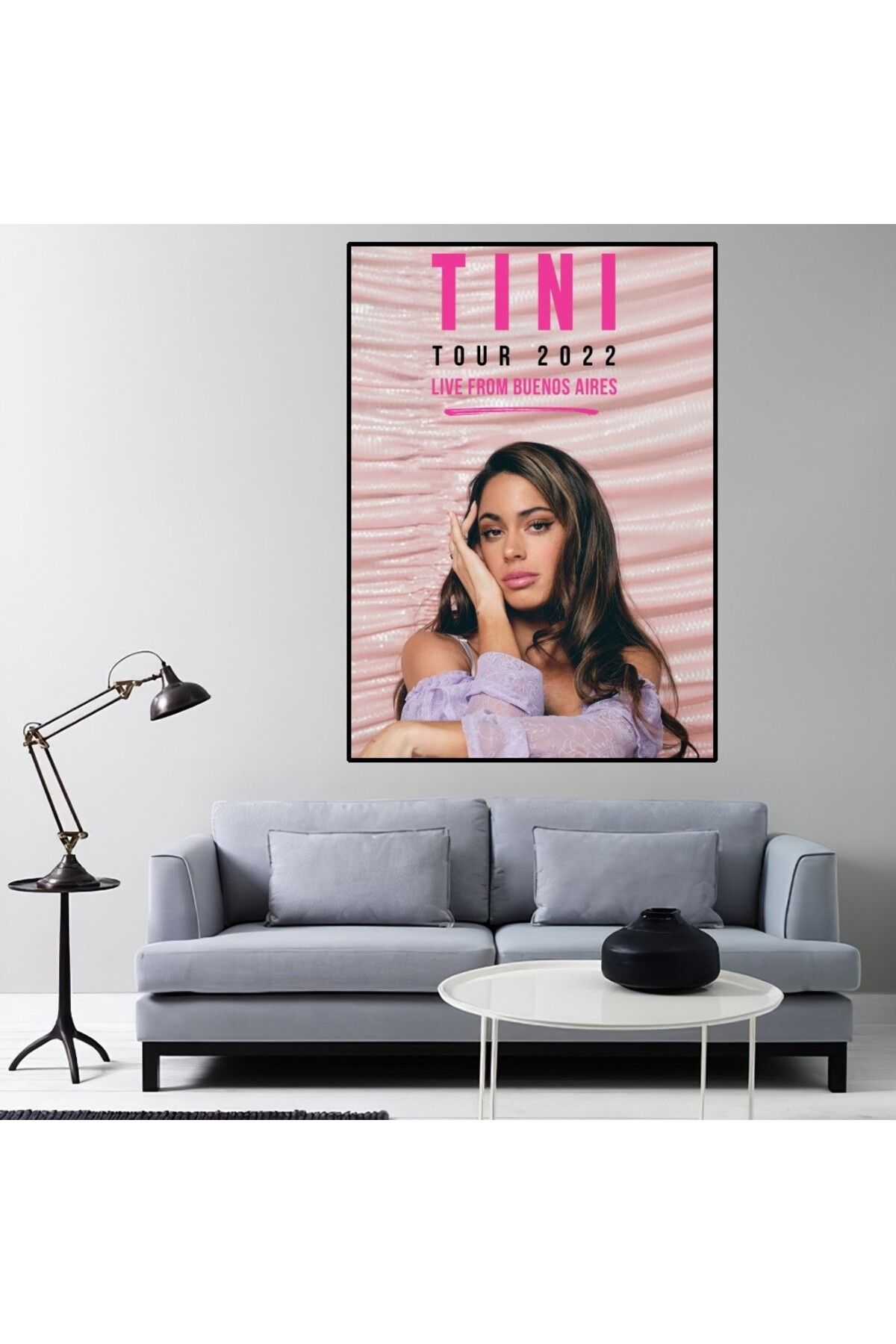 Choice-Martina Stoessel TINI Poster Home Room Decor Livingroom Bedroom Aesthetic Art Wall Painting Stickers 7