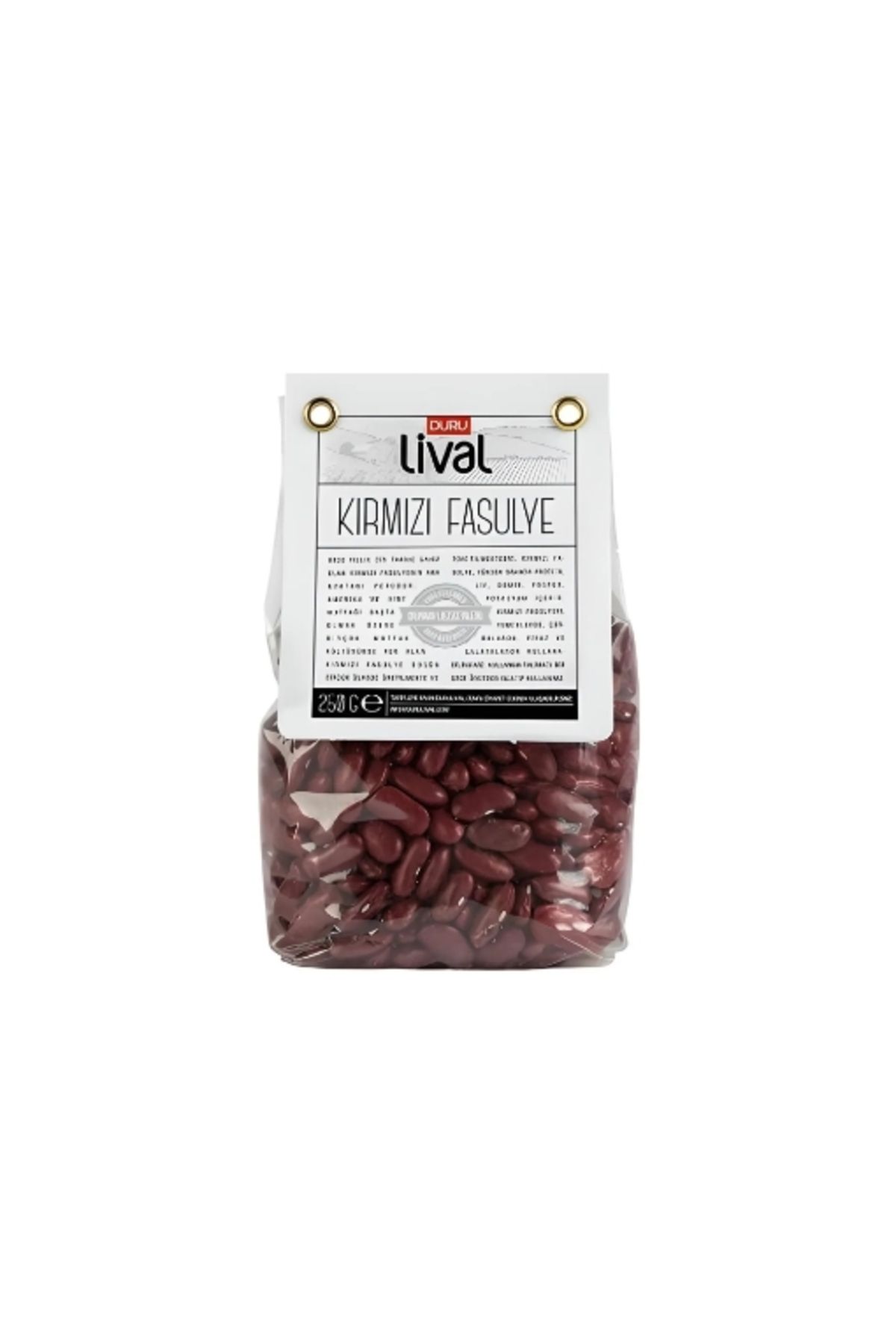 Duru Lival Kırmızı Fasülye 250 Gr. (6'LI)